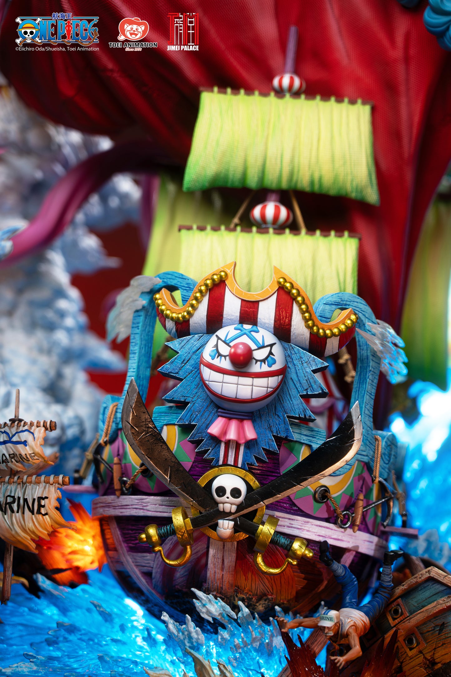 JIMEI PALACE STUDIO – ONE PIECE: MASTERPIECE SERIES 2. BUGGY (LICENSED) [PRE-ORDER]
