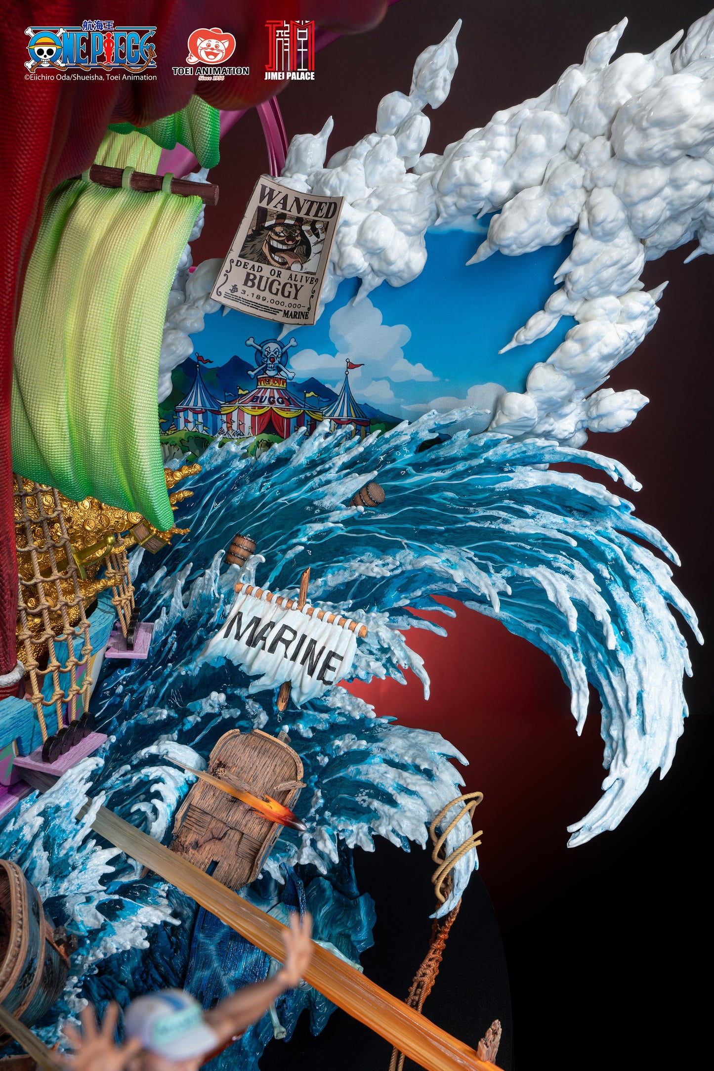JIMEI PALACE STUDIO – ONE PIECE: MASTERPIECE SERIES 2. BUGGY (LICENSED) [PRE-ORDER]