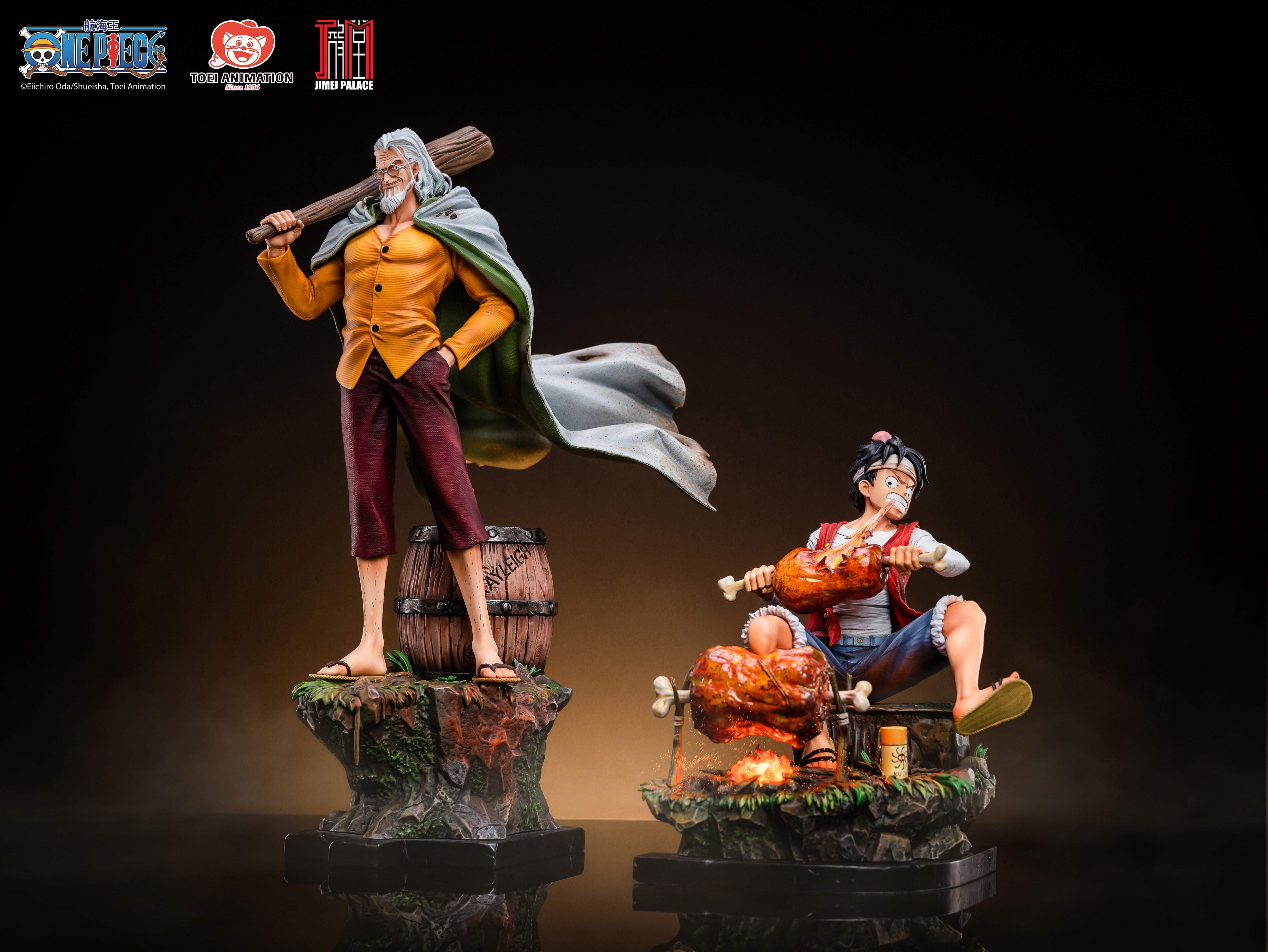 JIMEI PALACE STUDIO – ONE PIECE: MINI STATUE SERIES, LUFFY AND