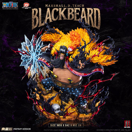 JIMEI PALACE - ONE PIECE LEGENDARY YONKO SERIES, BLACKBEARD 16 (LICENSED) 1