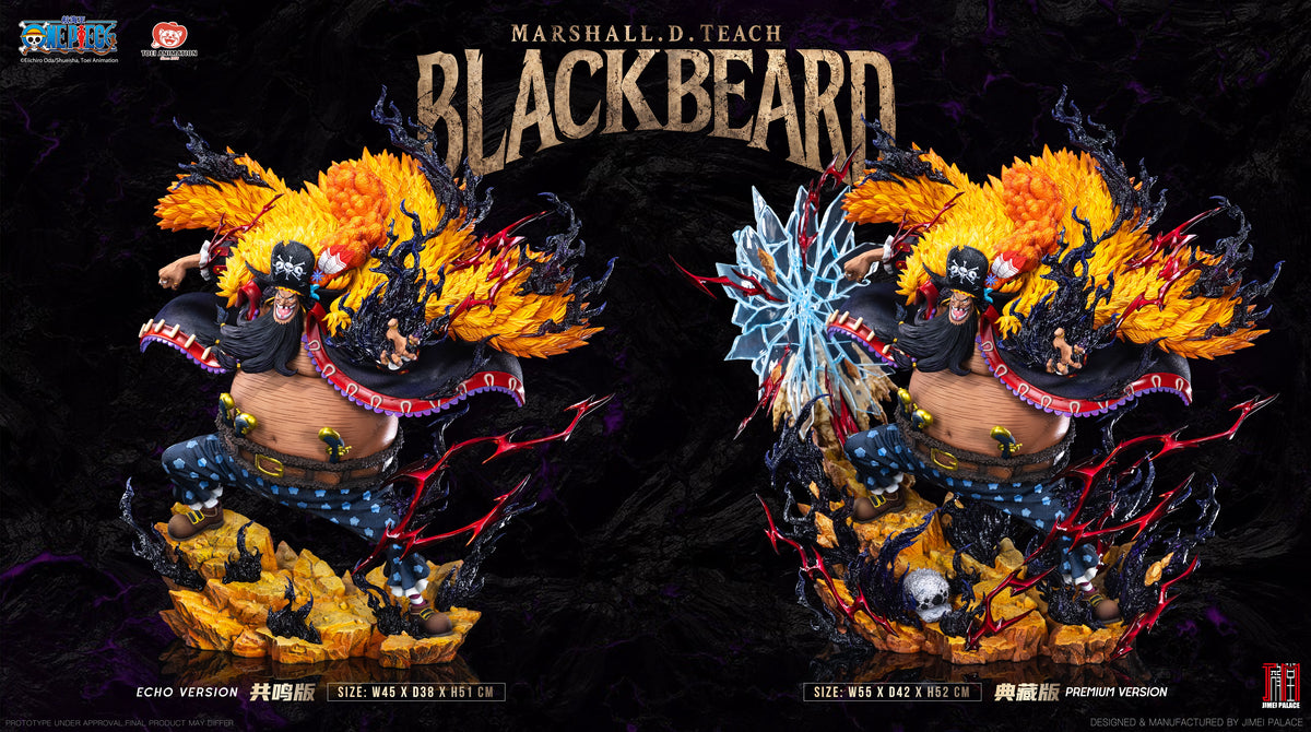 JIMEI PALACE - ONE PIECE LEGENDARY YONKO SERIES, BLACKBEARD 16 (LICENSED) 7