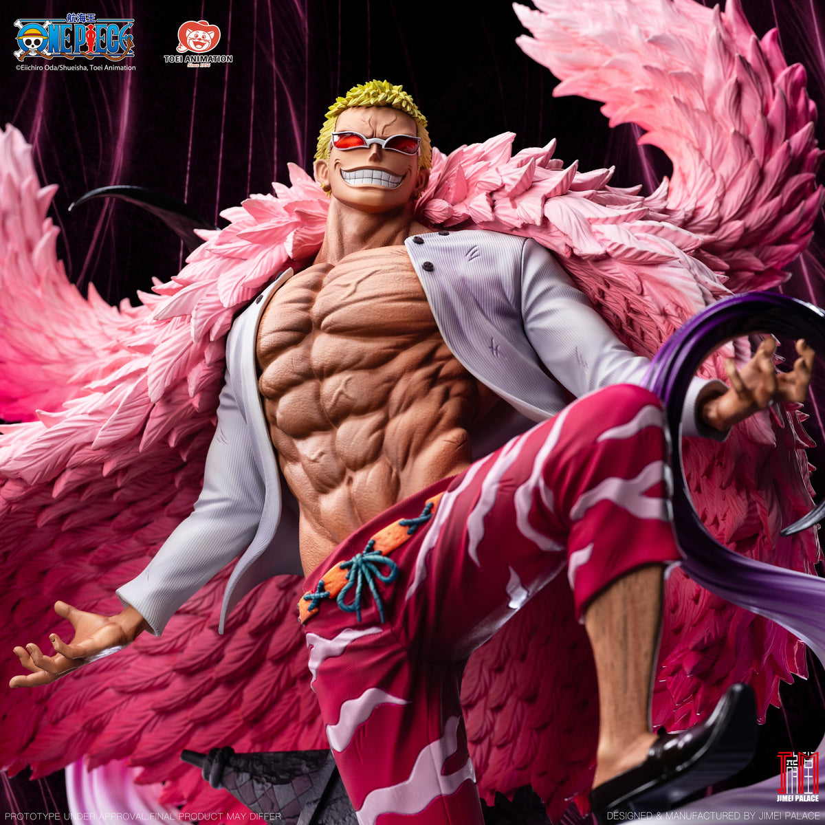 JIMEI PALACE - ONE PIECE LEGENDARY YONKO SERIES, DONQUIXOTE DOFLAMINGO 16 5