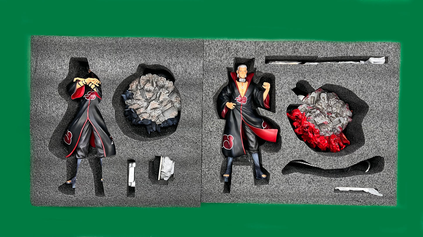 JL x SURGE STUDIO – NARUTO: AKATSUKI STANDING SERIES, KAKUZU AND HIDAN [PRE-ORDER]