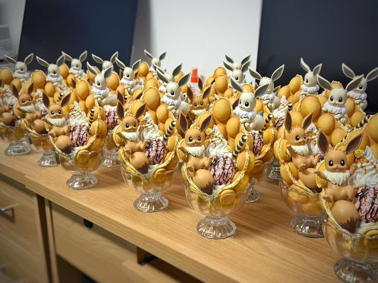 KINGFINGER STUDIO - POKEMON DESSERT CUP SERIES 3. EEVEE EGG WAFFLE 10