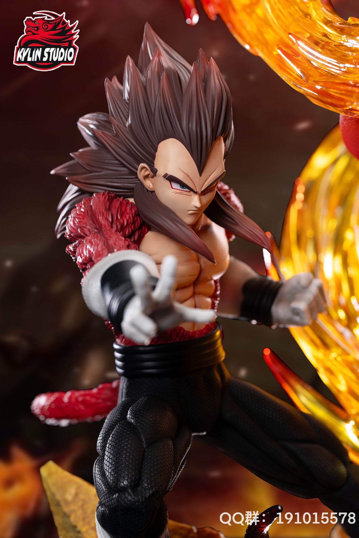 KYLIN STUDIO – DRAGON BALL GT: CLASSIC CHARACTER SERIES 6. SUPER SAIYAN 4 VEGETTO [SOLD OUT]