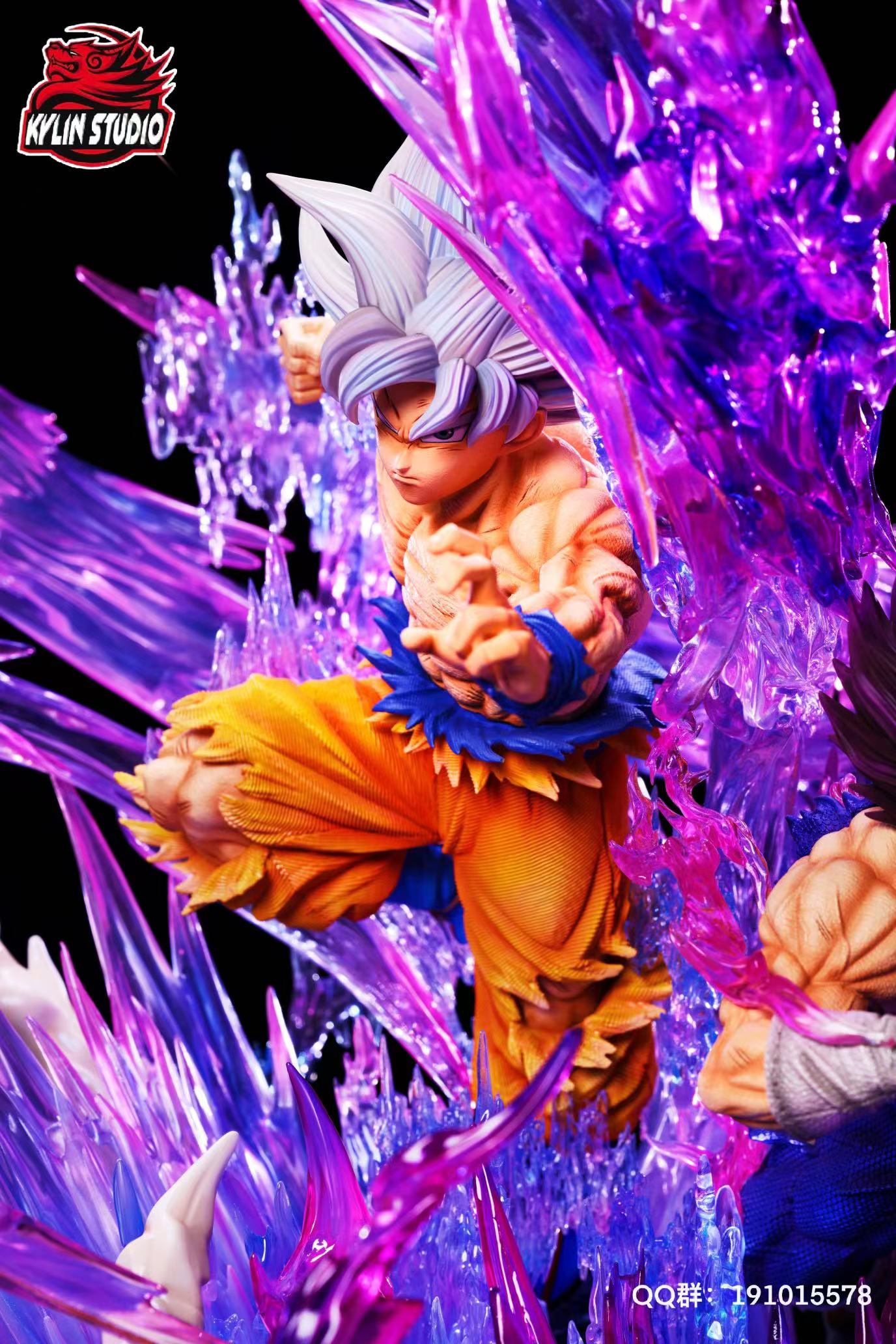 KYLIN STUDIO – DRAGON BALL SUPER: CLASSIC CHARACTER SERIES 10. ULTRA INSTINCT GOKU AND ULTRA EGO VEGETA [IN STOCK]