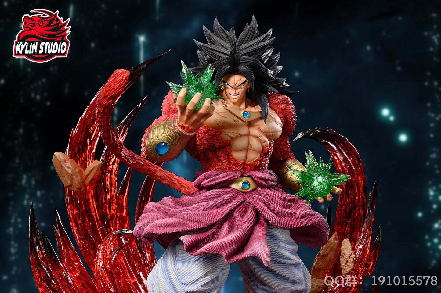 KYLIN STUDIO – DRAGON BALL Z: SUPER SAIYAN 4 SERIES 7. SUPER SAIYAN 4 BROLY [PRE-ORDER]