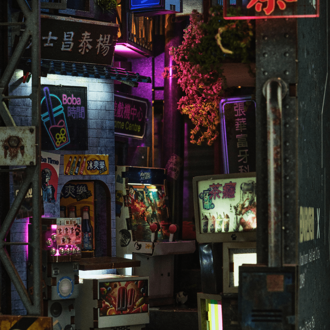 ANAVRIN – KOWLOON WALLED CITY 2049 BOOK NOOK KIT 7