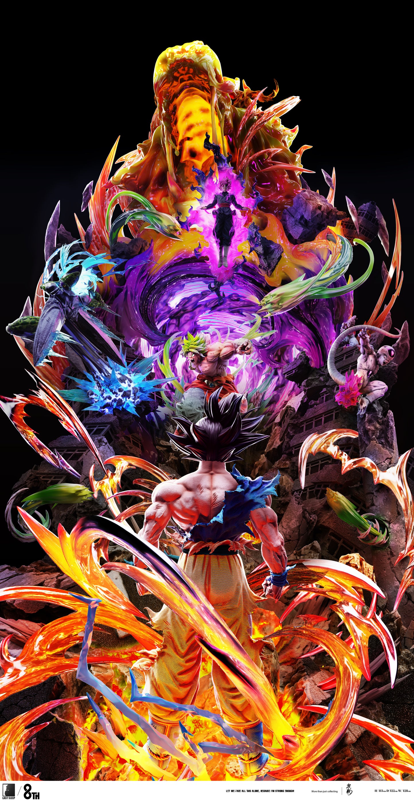 LAST SLEEP STUDIO – DRAGON BALL Z: 8TH ANNIVERSARY EMBRACING BATTLE [PRE-ORDER]