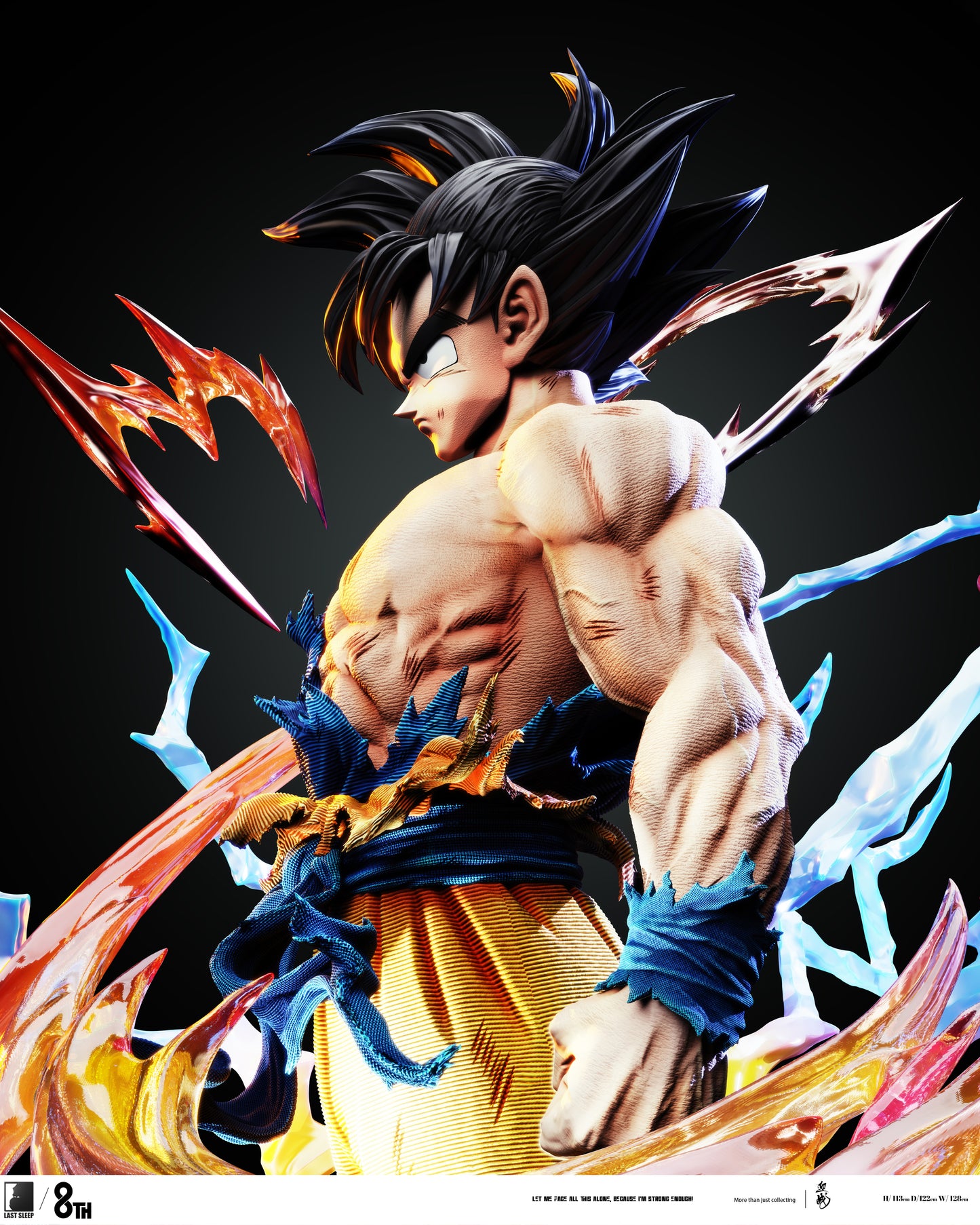 LAST SLEEP STUDIO – DRAGON BALL Z: 8TH ANNIVERSARY EMBRACING BATTLE [PRE-ORDER]