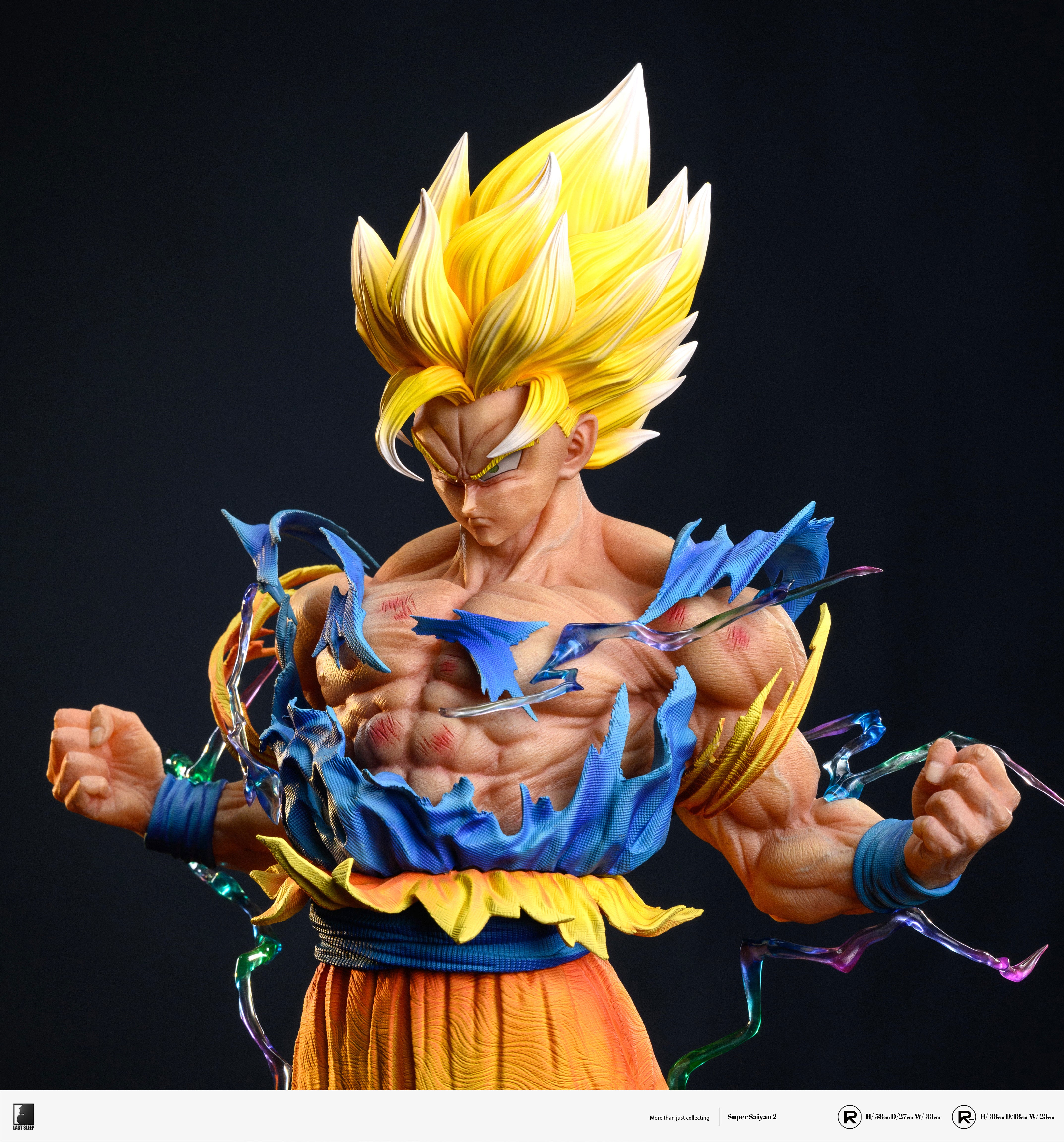 LAST SLEEP STUDIO – DRAGON BALL Z: SUPER SAIYAN 2 GOKU [IN STOCK