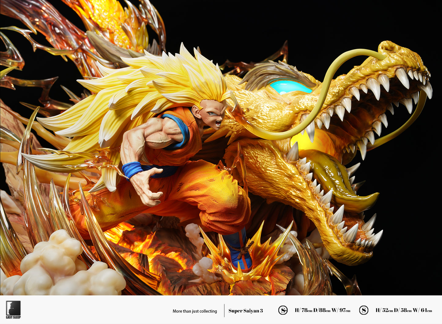 LAST SLEEP STUDIO – DRAGON BALL Z: SUPER SAIYAN 3 DRAGON FIST GOKU [SOLD OUT]