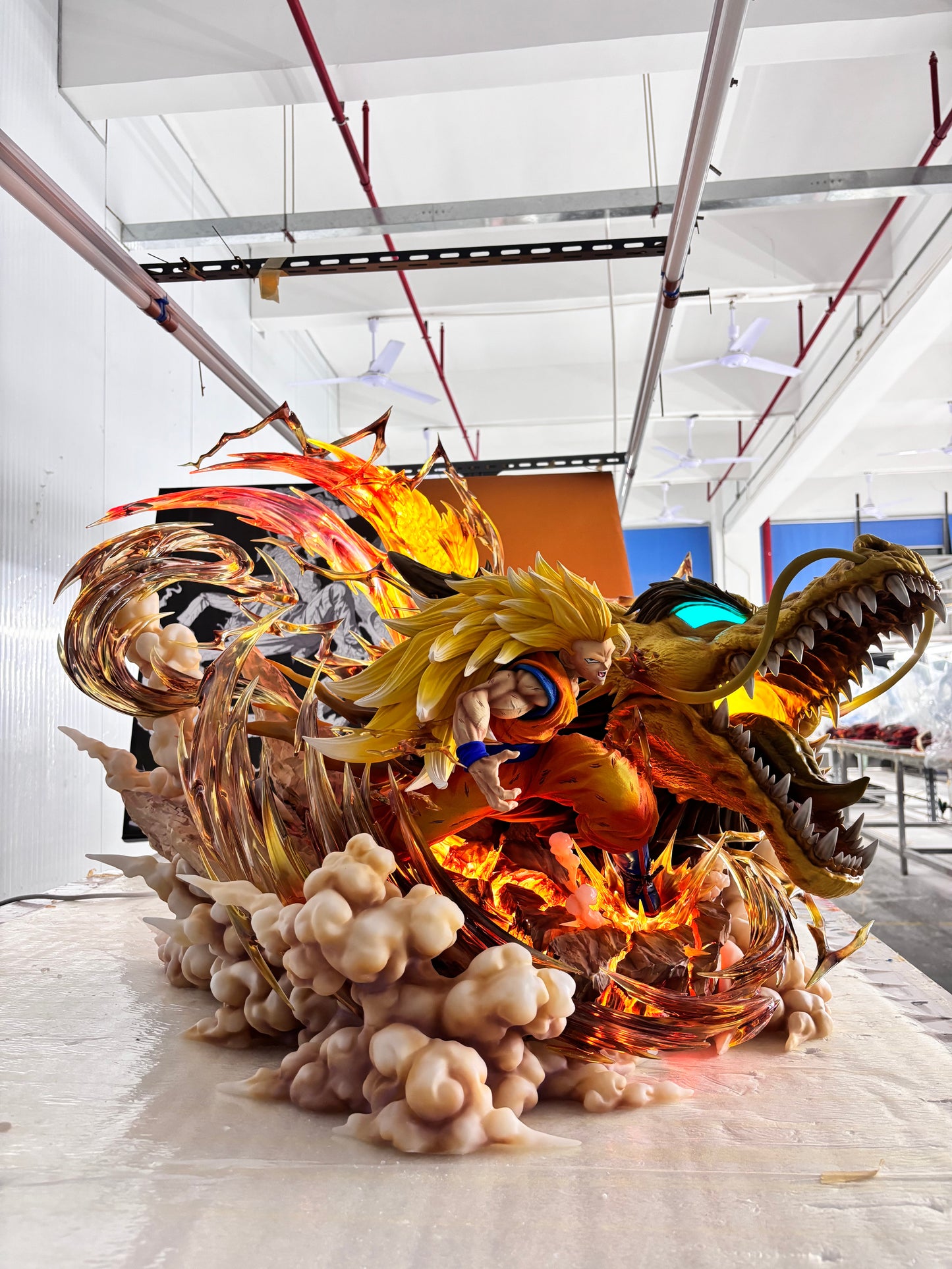 LAST SLEEP STUDIO – DRAGON BALL Z: SUPER SAIYAN 3 DRAGON FIST GOKU [SOLD OUT]