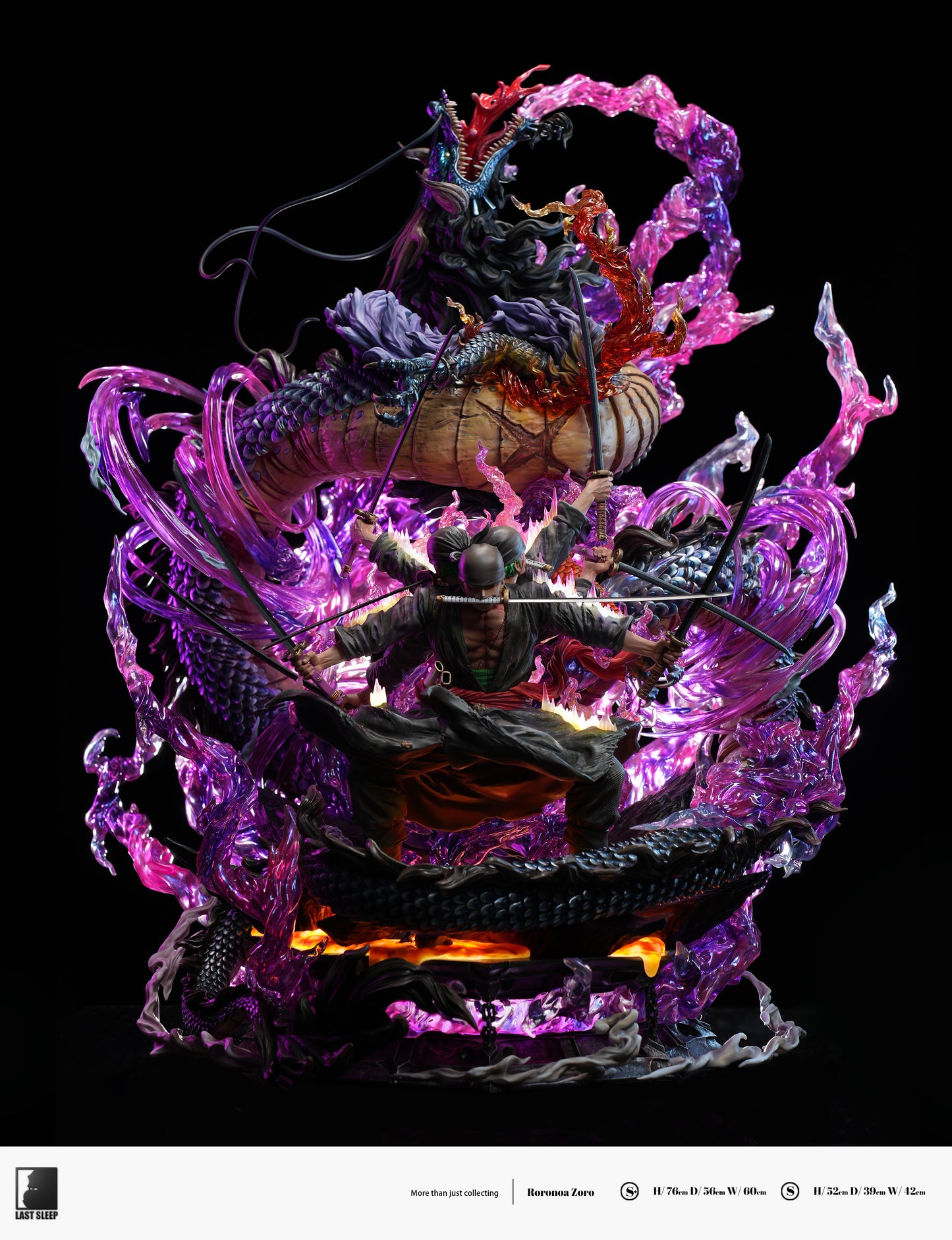 LAST SLEEP STUDIO – ONE PIECE: KYUTORYU ASURA ZORO VS KAIDO [PRE-ORDER]