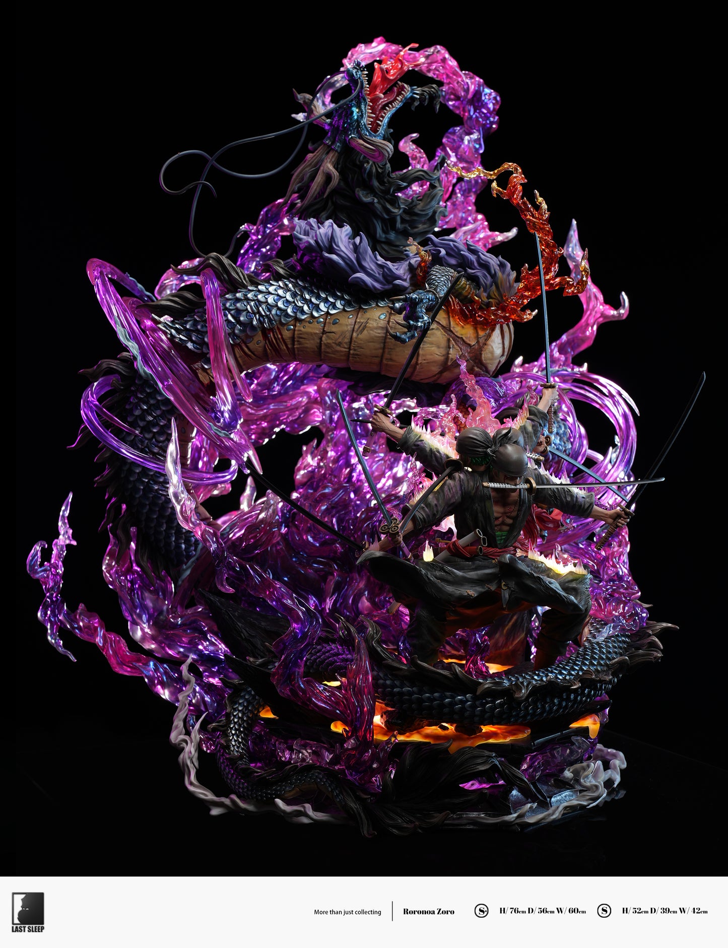 LAST SLEEP STUDIO – ONE PIECE: KYUTORYU ASURA ZORO VS KAIDO [PRE-ORDER]
