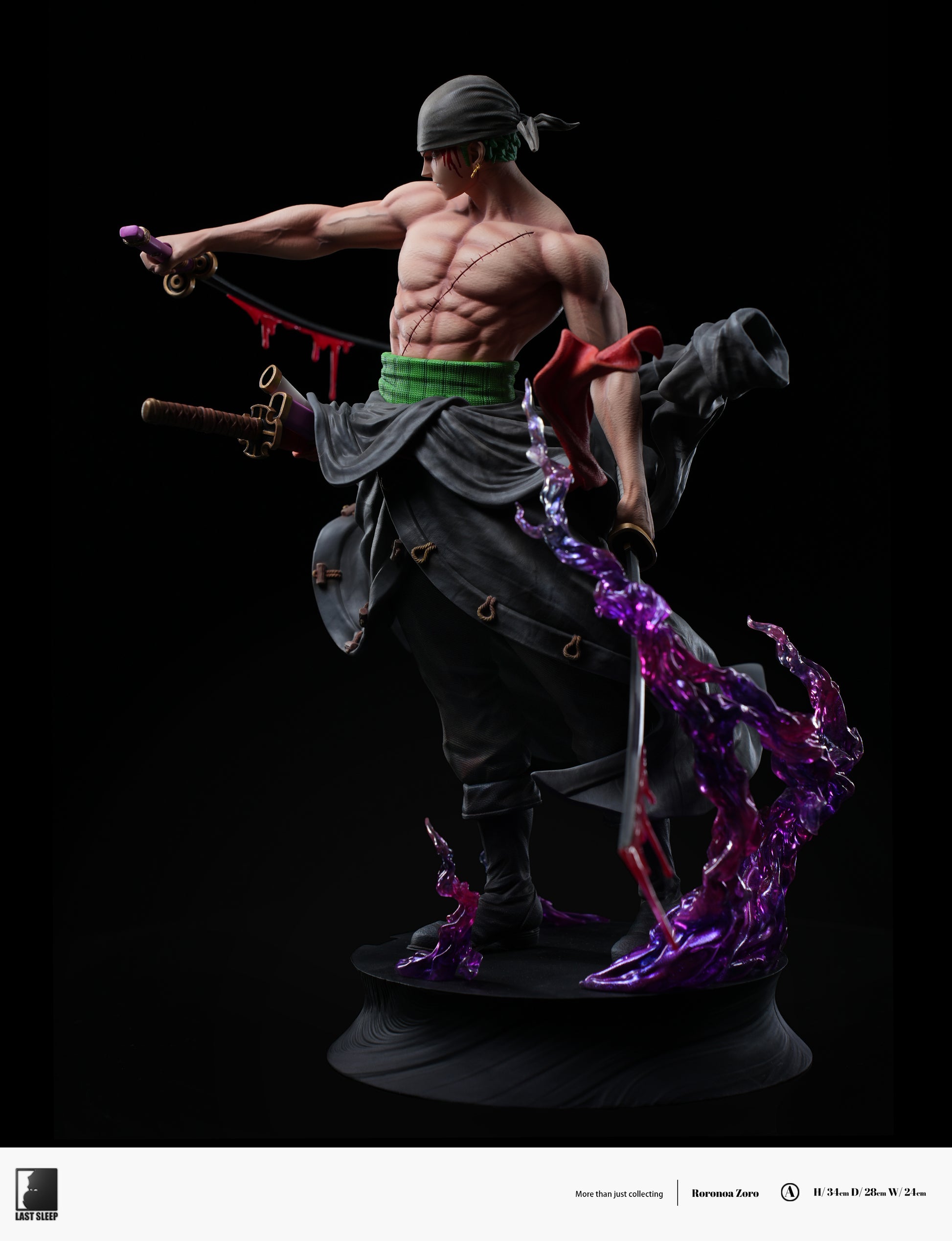 One Piece Figure - Zoro Kyutoryu Ashura