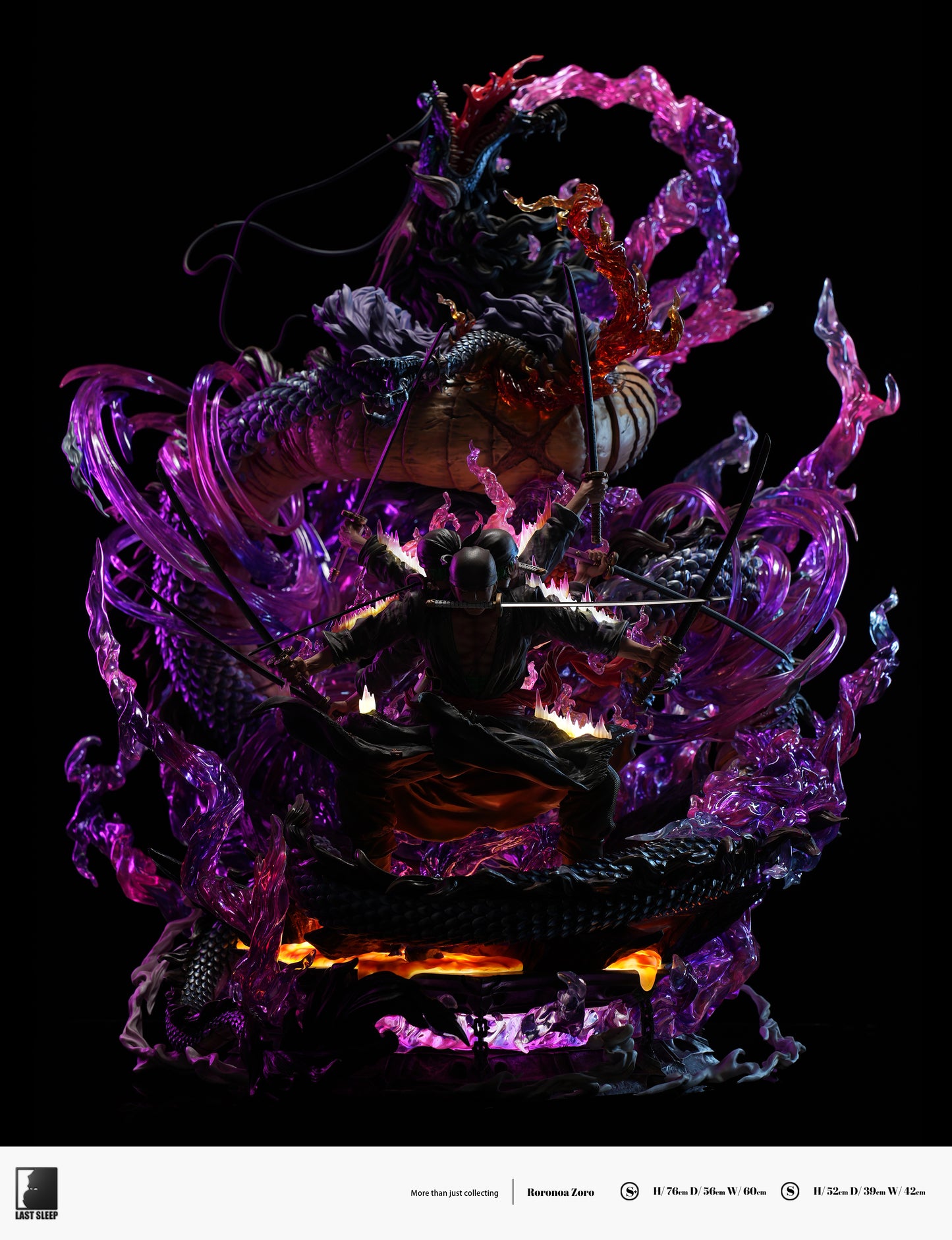LAST SLEEP STUDIO – ONE PIECE: KYUTORYU ASURA ZORO VS KAIDO [PRE-ORDER]