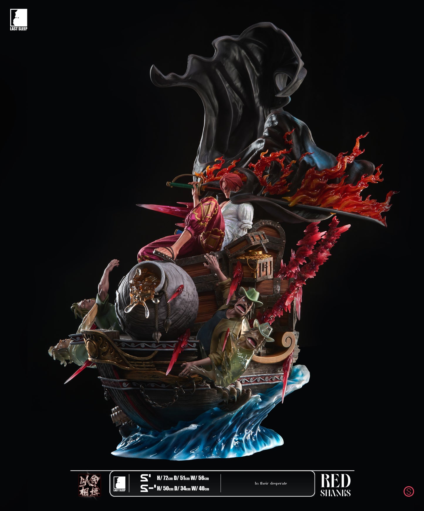 LAST SLEEP STUDIO – ONE PIECE: RED-HAIRED SHANKS [IN STOCK]