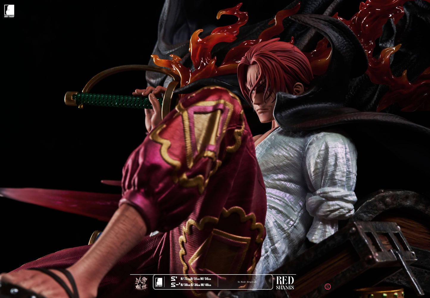 LAST SLEEP STUDIO – ONE PIECE: RED-HAIRED SHANKS [IN STOCK]