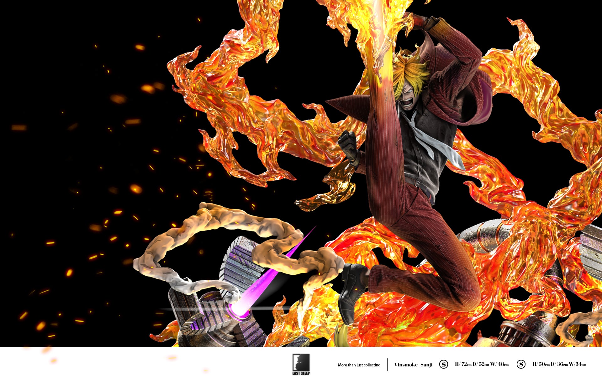 LAST SLEEP STUDIO – ONE PIECE: SANJI VS QUEEN [SOLD OUT] – FF