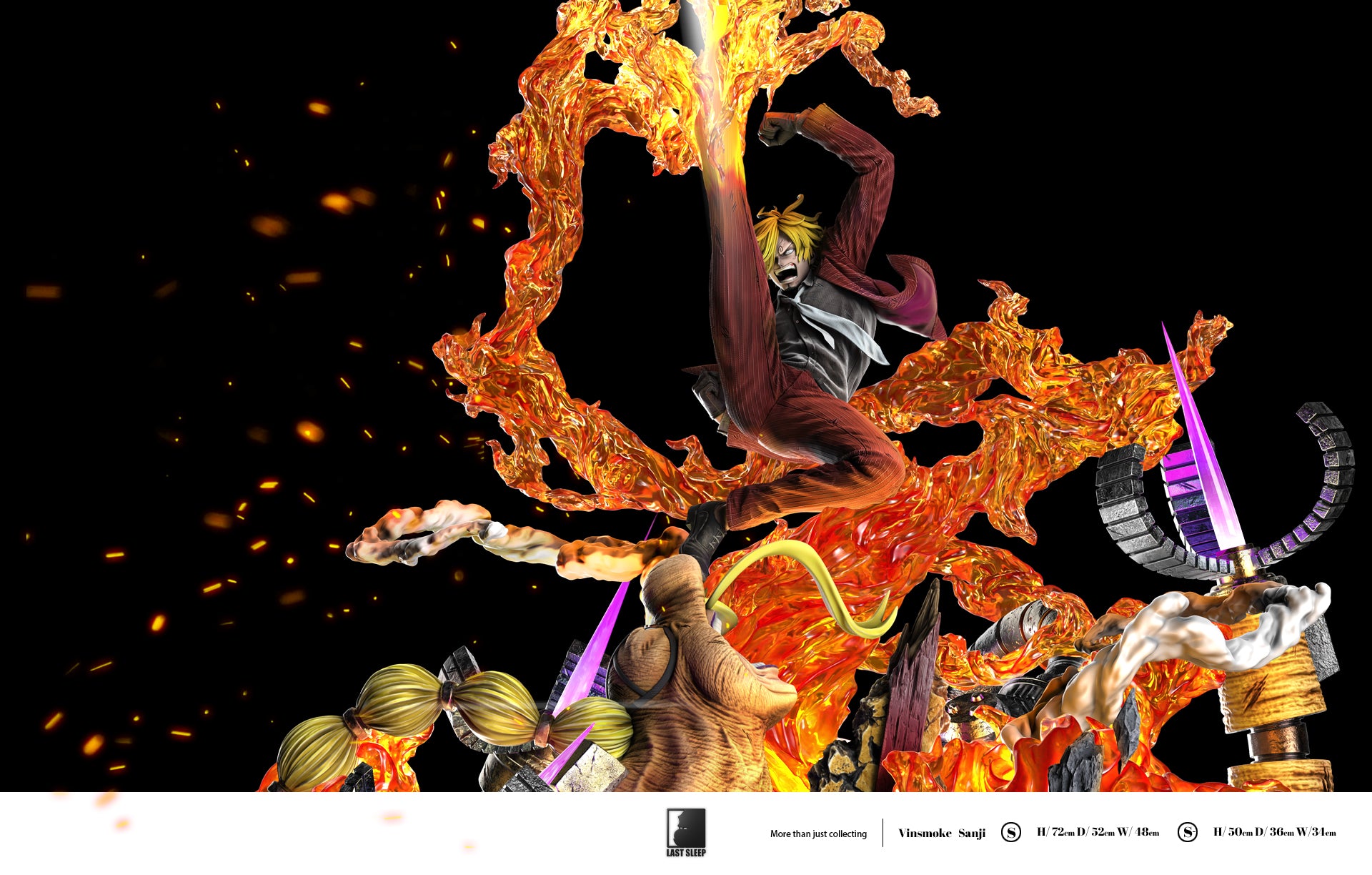 LAST SLEEP STUDIO – ONE PIECE: SANJI VS QUEEN [SOLD OUT] – FF