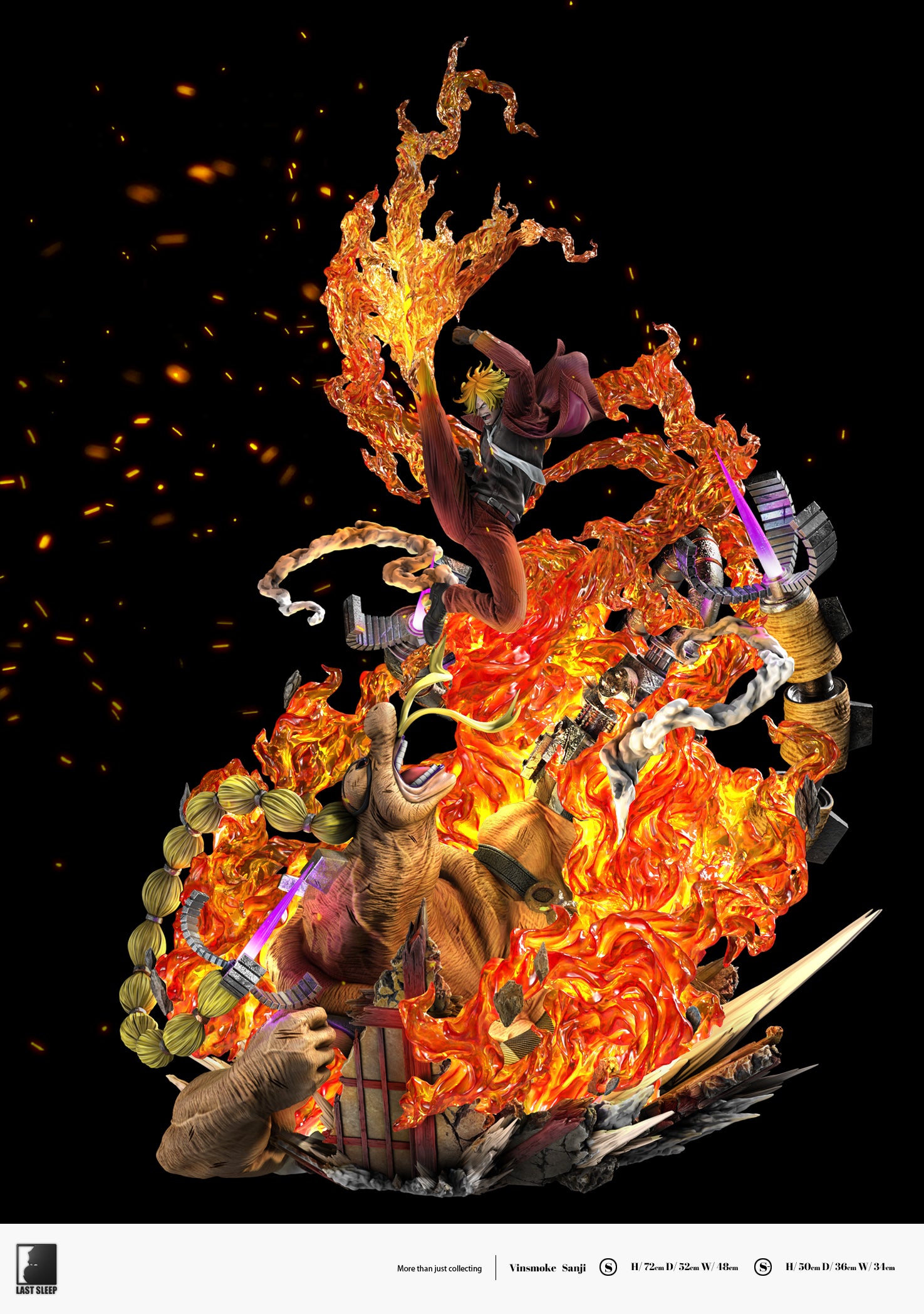 LAST SLEEP STUDIO – ONE PIECE: SANJI VS QUEEN [SOLD OUT] – FF