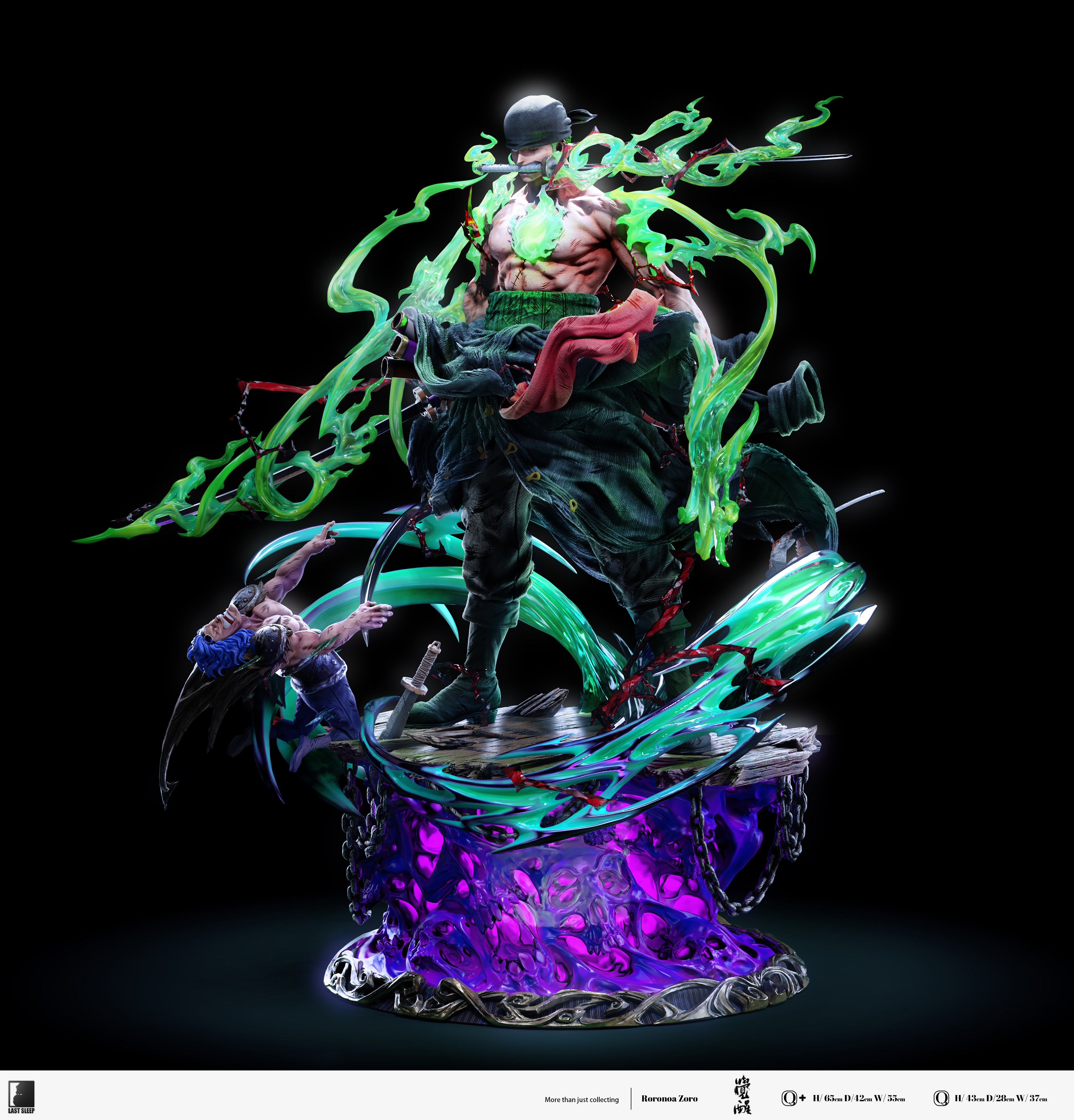 【さっつ】LAST SLEEP STUDIO ゾロvsカイドウ sサイズ LAST SLEEP STUDIO – ONE PIECE: KYUTORYU ASURA ZORO VS KAIDO