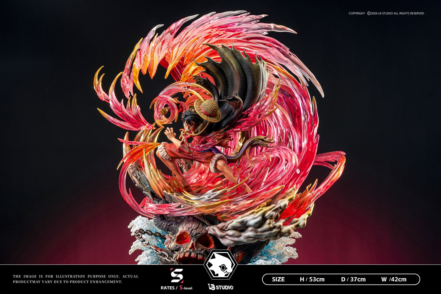 LB STUDIO - ONE PIECE S-TIER SERIES 1. RYUO HAKI LUFFY 1