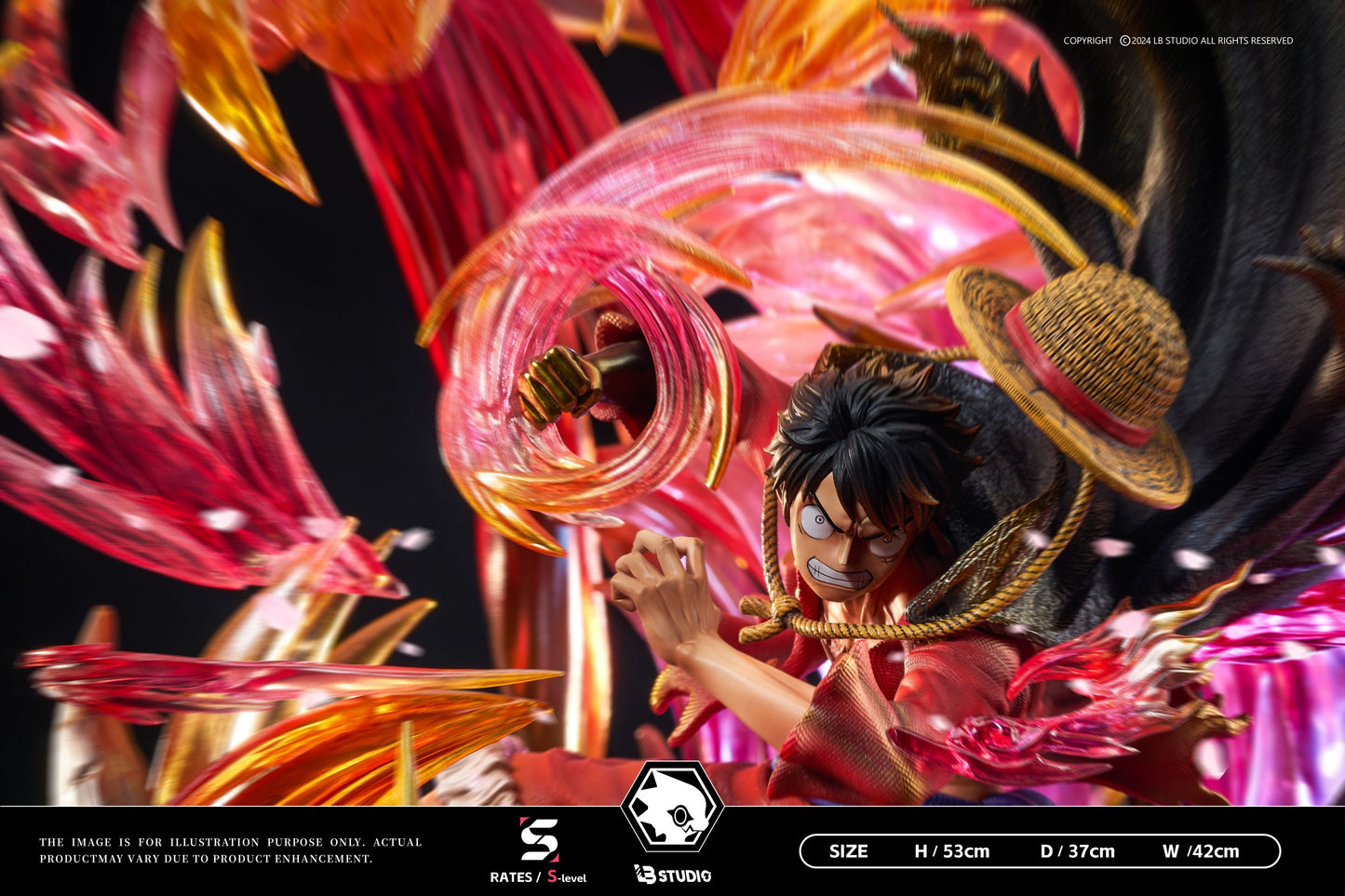 LB STUDIO - ONE PIECE S-TIER SERIES 1. RYUO HAKI LUFFY 2