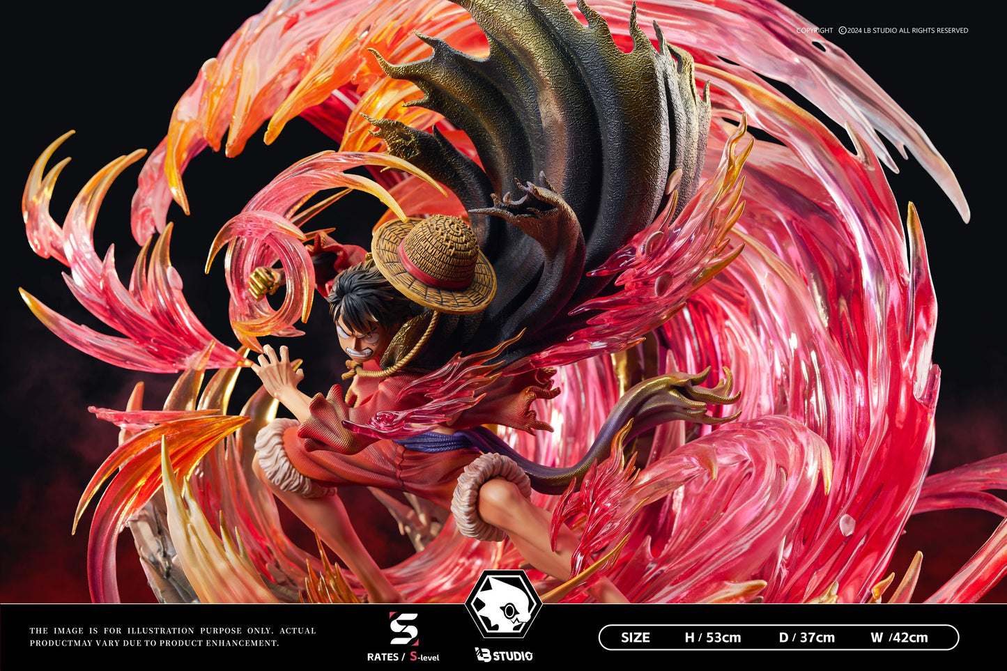 LB STUDIO - ONE PIECE S-TIER SERIES 1. RYUO HAKI LUFFY 3