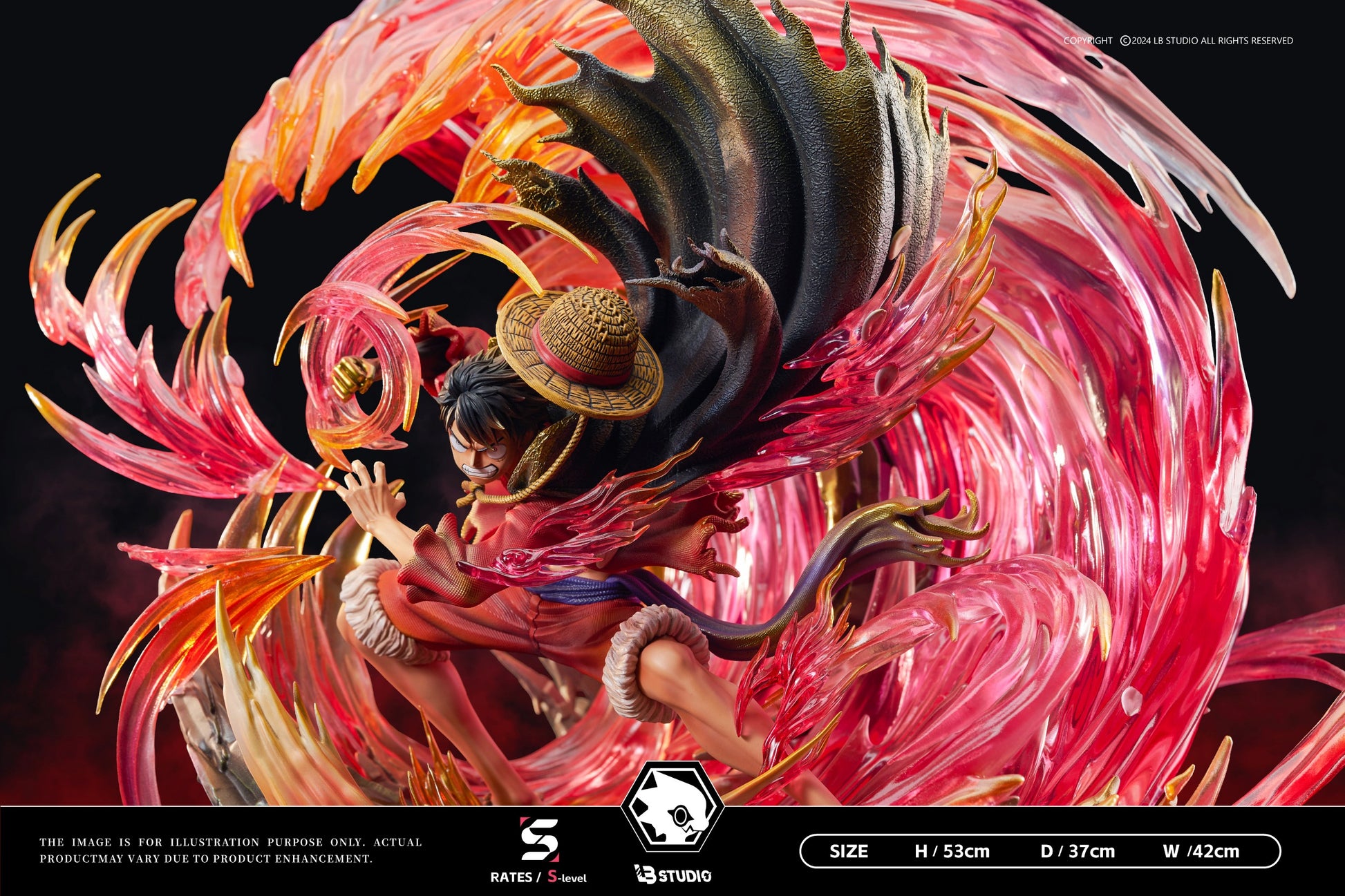LB STUDIO - ONE PIECE S-TIER SERIES 1. RYUO HAKI LUFFY 3