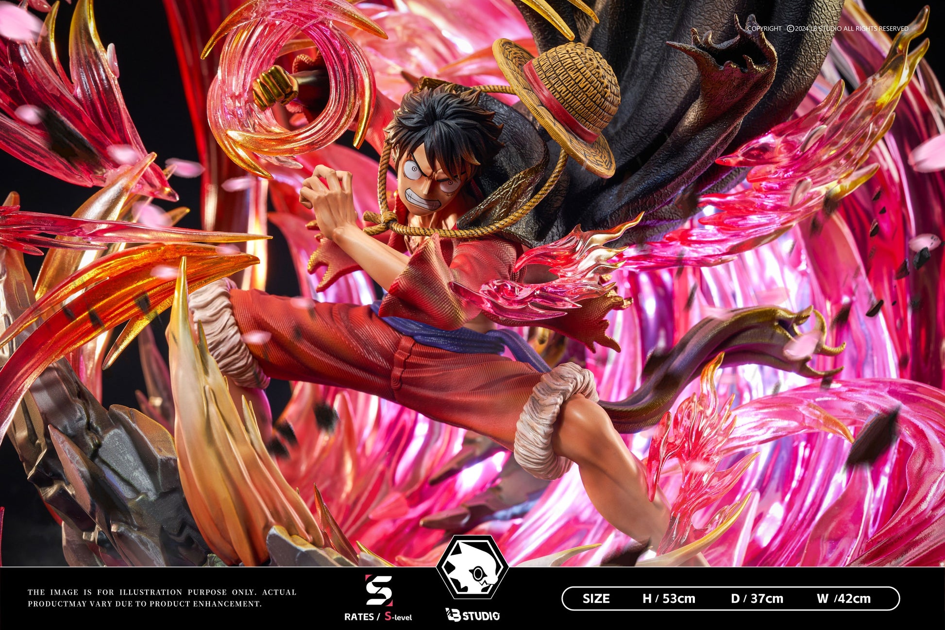 LB STUDIO - ONE PIECE S-TIER SERIES 1. RYUO HAKI LUFFY 4