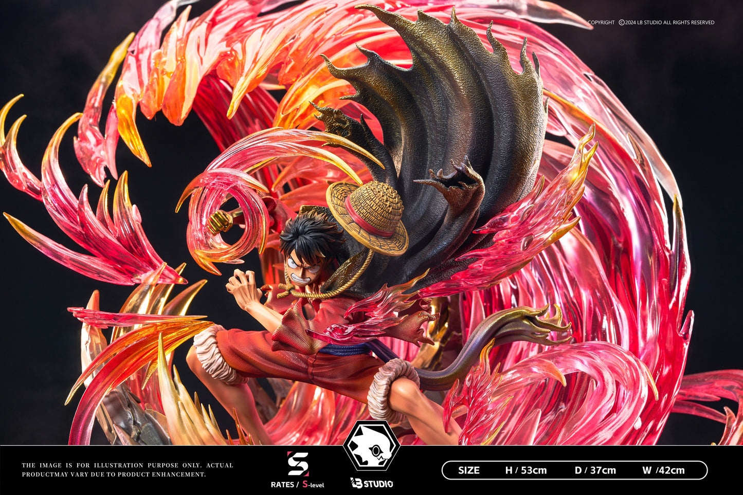 LB STUDIO - ONE PIECE S-TIER SERIES 1. RYUO HAKI LUFFY 7