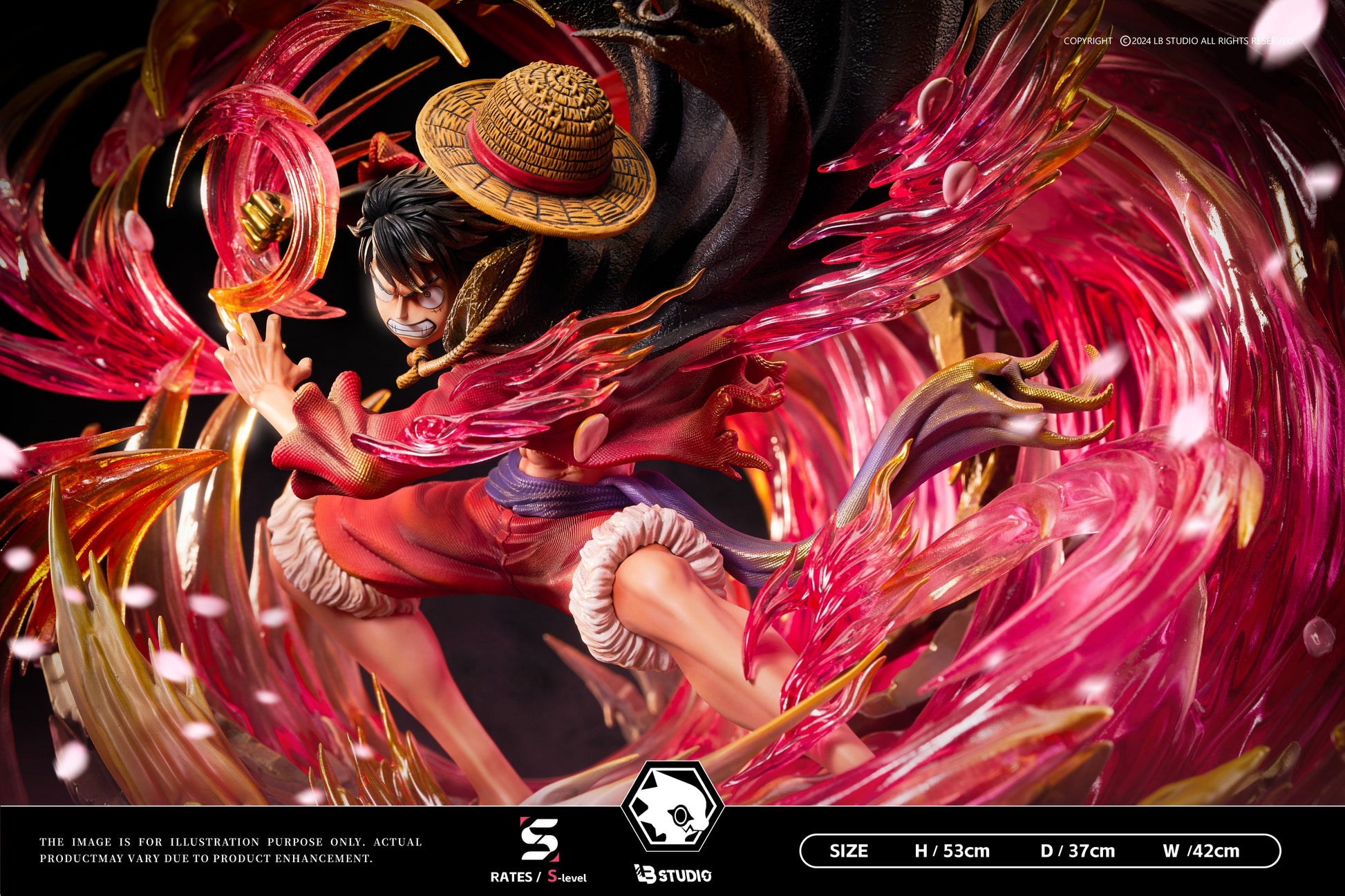 LB STUDIO - ONE PIECE S-TIER SERIES 1. RYUO HAKI LUFFY 8