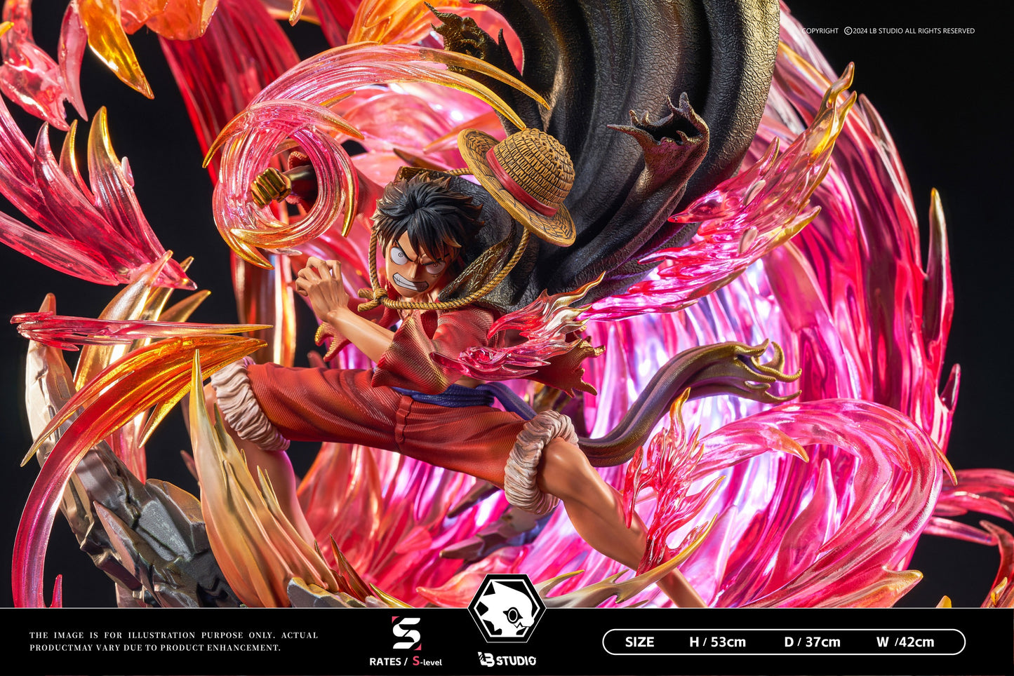 LB STUDIO - ONE PIECE S-TIER SERIES 1. RYUO HAKI LUFFY 9
