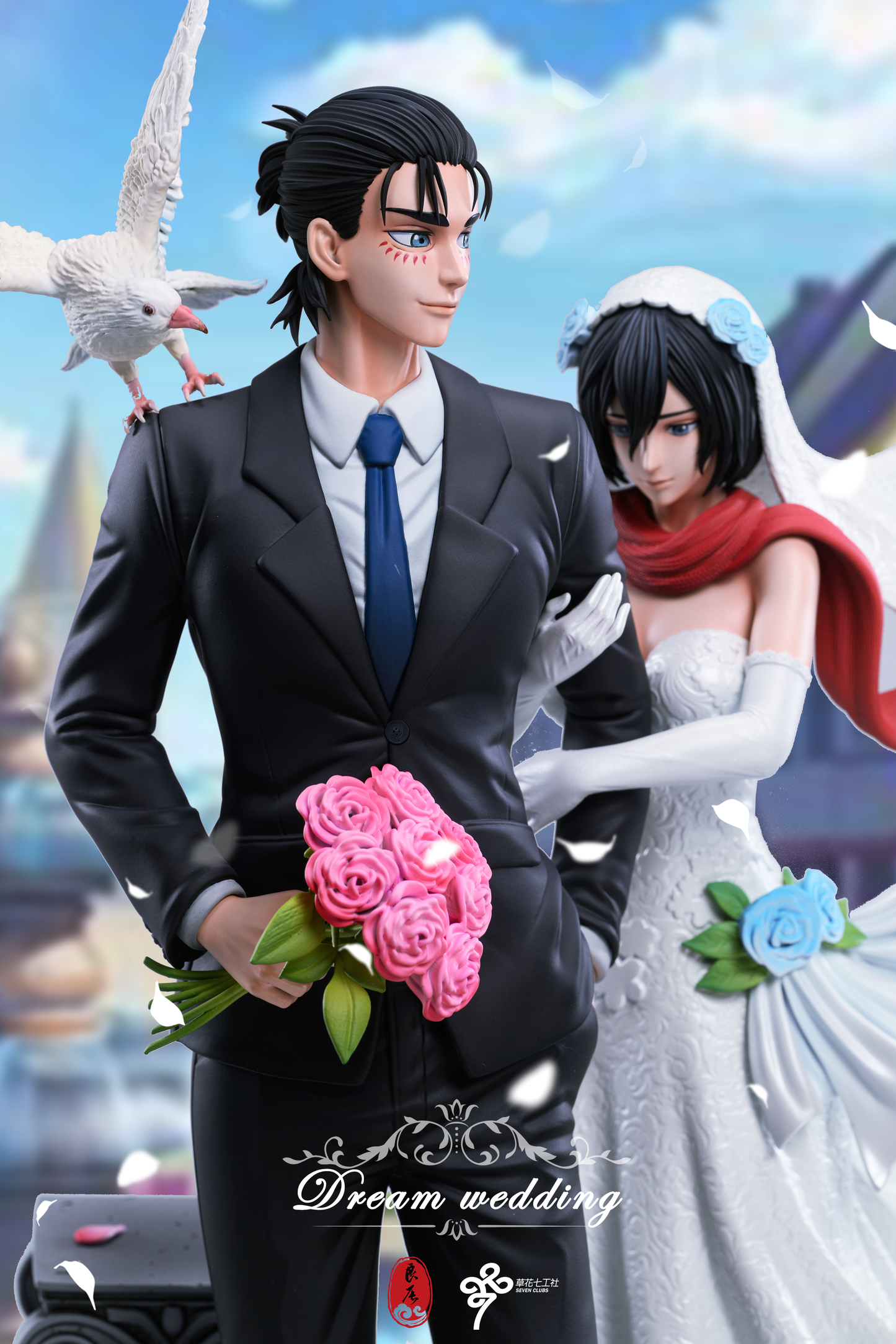 LC STUDIO – ATTACK ON TITAN: 11. EREN AND MIKASA’S DREAM WEDDING [PRE-ORDER]