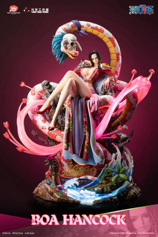 LIGHTYEAR STUDIO – ONE PIECE: 7 WARLORDS SITTING POSE SERIES 1. BOA HANCOCK (LICENSED) [PRE-ORDER]