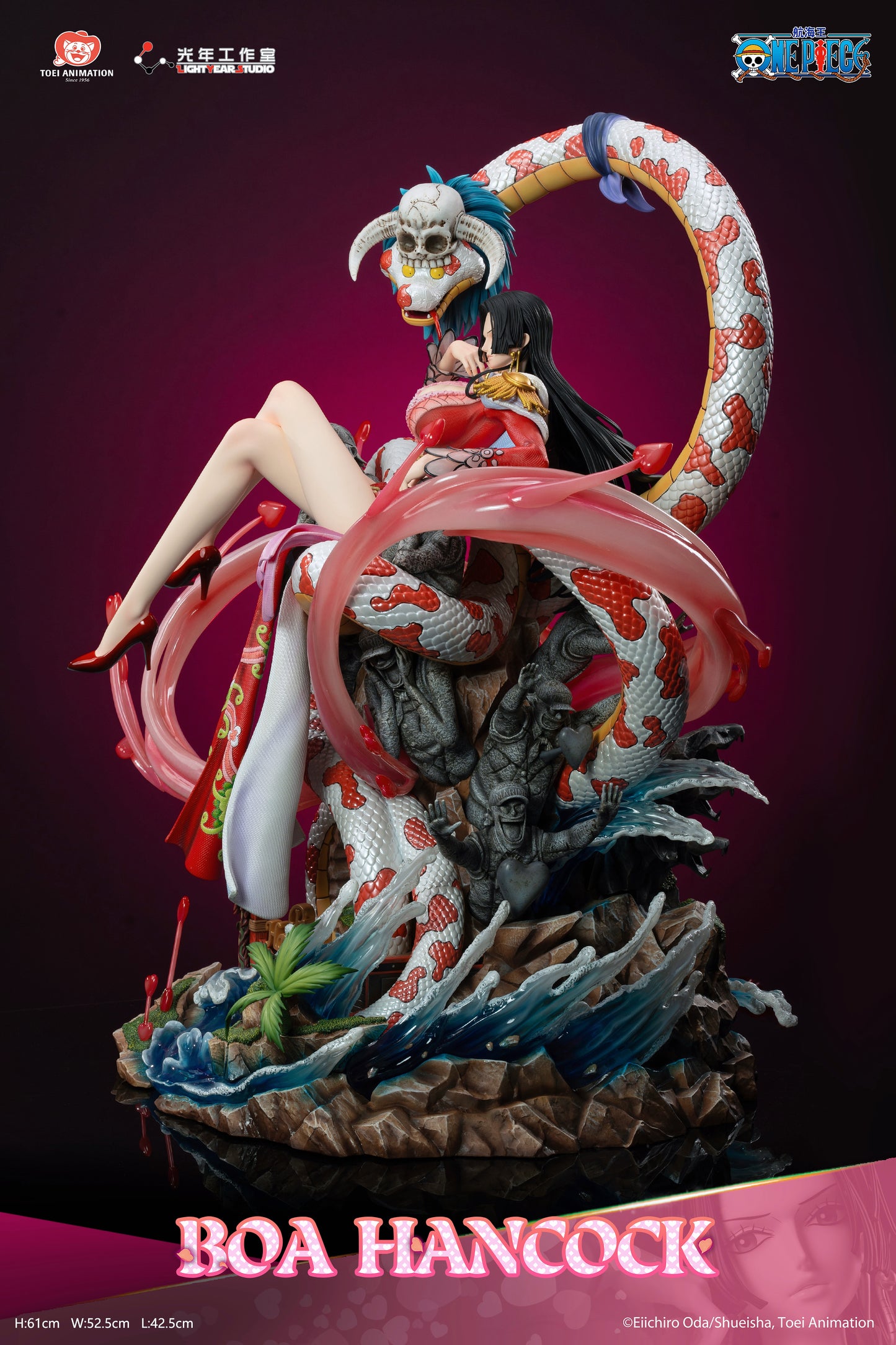 LIGHTYEAR STUDIO – ONE PIECE: 7 WARLORDS SITTING POSE SERIES 1. BOA HANCOCK (LICENSED) [PRE-ORDER]