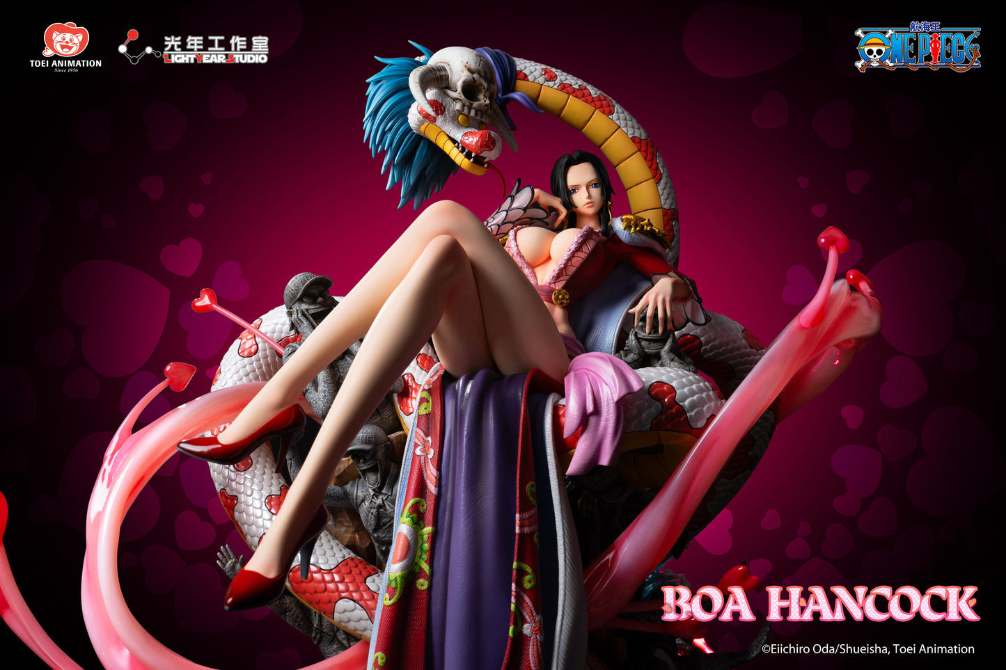 LIGHTYEAR STUDIO – ONE PIECE: 7 WARLORDS SITTING POSE SERIES 1. BOA HANCOCK (LICENSED) [PRE-ORDER]