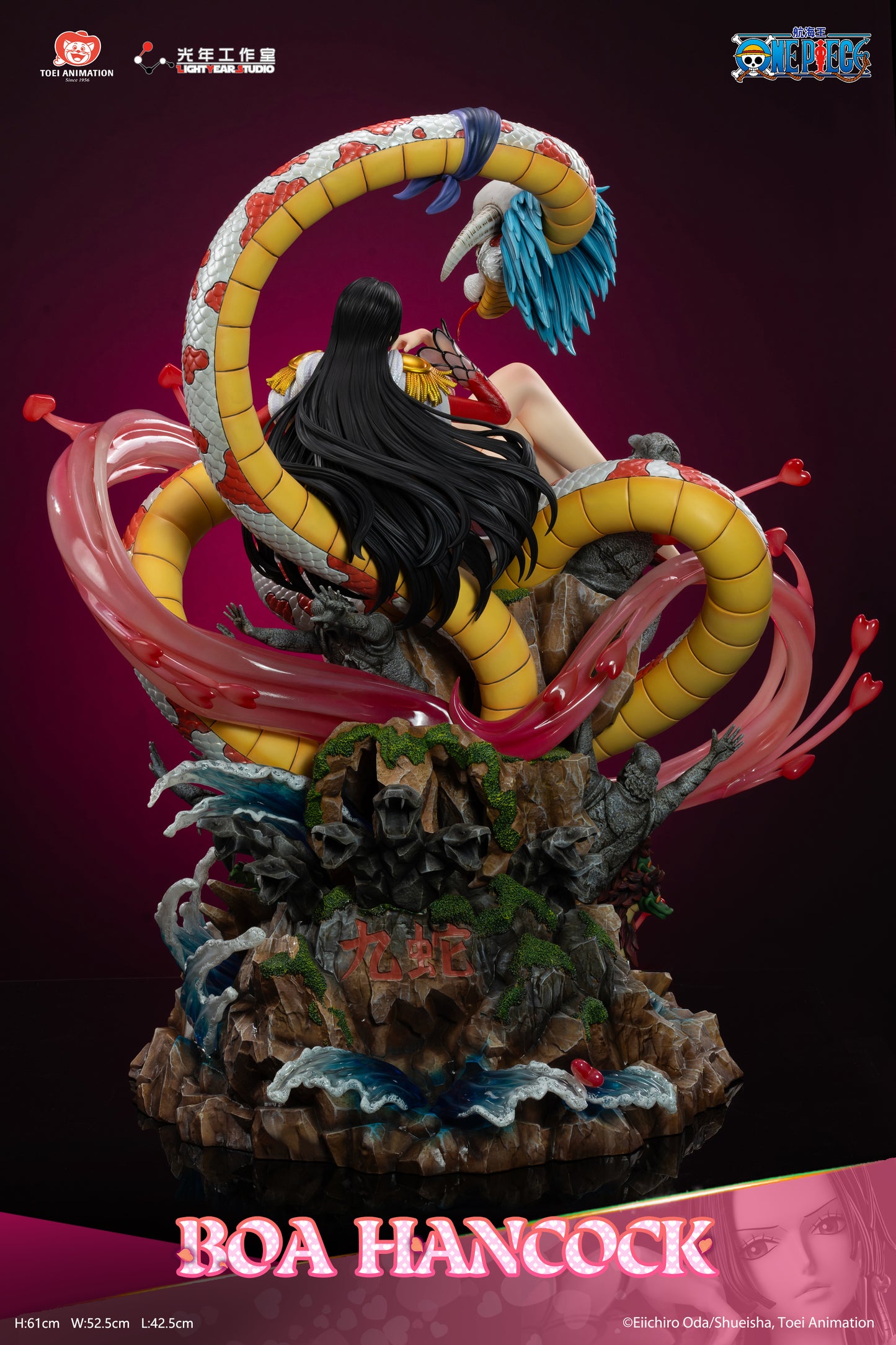 LIGHTYEAR STUDIO – ONE PIECE: 7 WARLORDS SITTING POSE SERIES 1. BOA HANCOCK (LICENSED) [PRE-ORDER]
