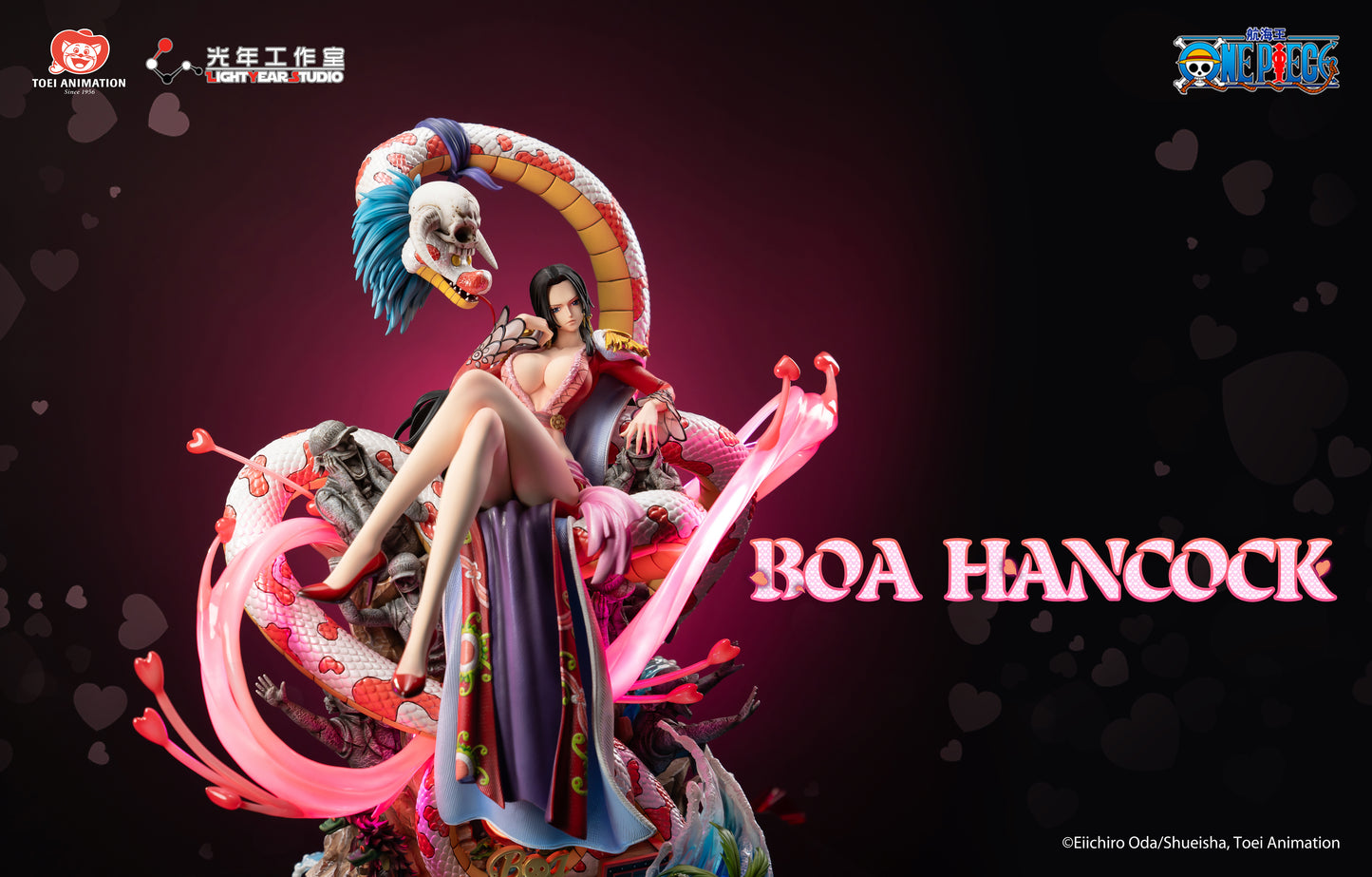 LIGHTYEAR STUDIO – ONE PIECE: 7 WARLORDS SITTING POSE SERIES 1. BOA HANCOCK (LICENSED) [PRE-ORDER]