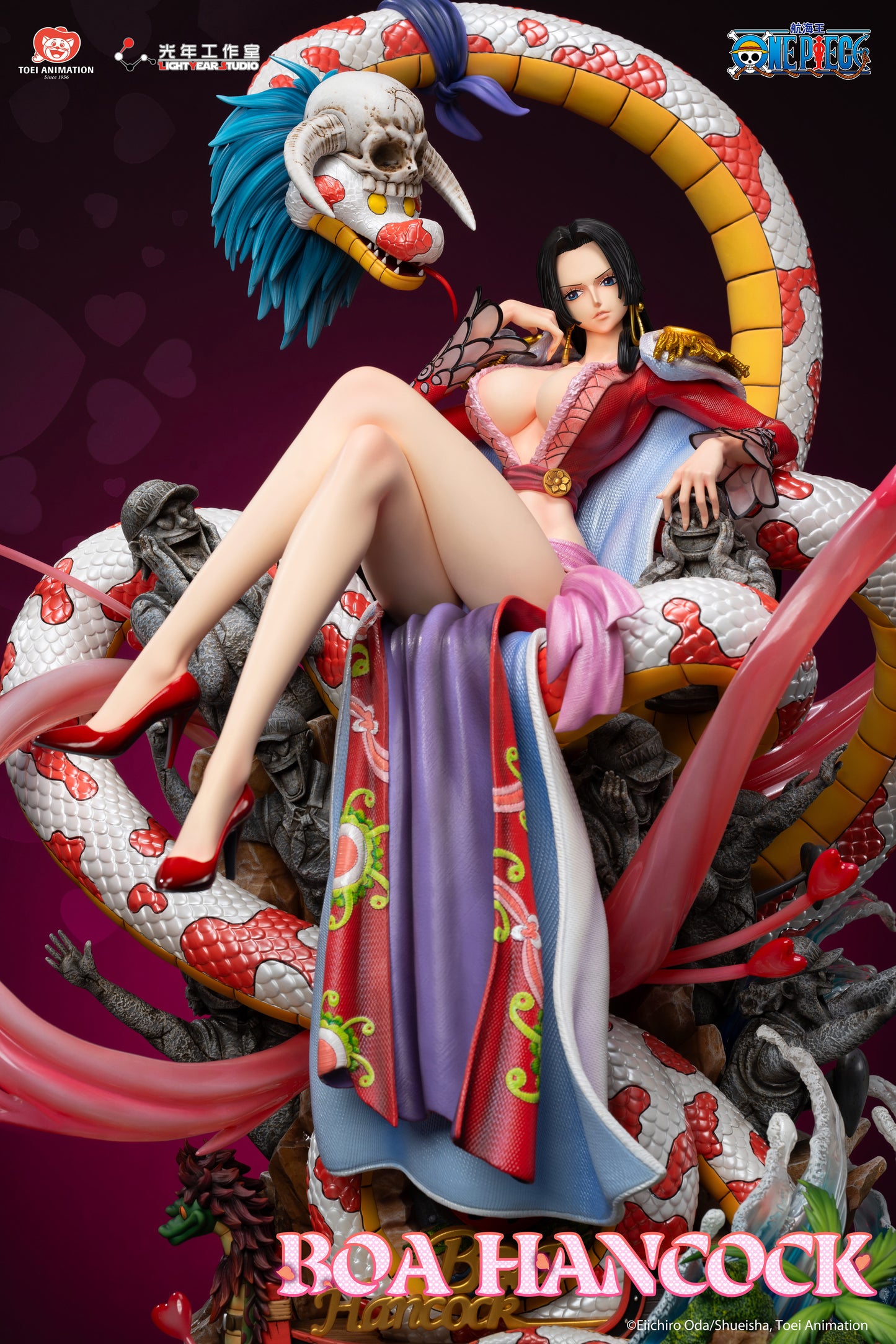 LIGHTYEAR STUDIO – ONE PIECE: 7 WARLORDS SITTING POSE SERIES 1. BOA HANCOCK (LICENSED) [PRE-ORDER]