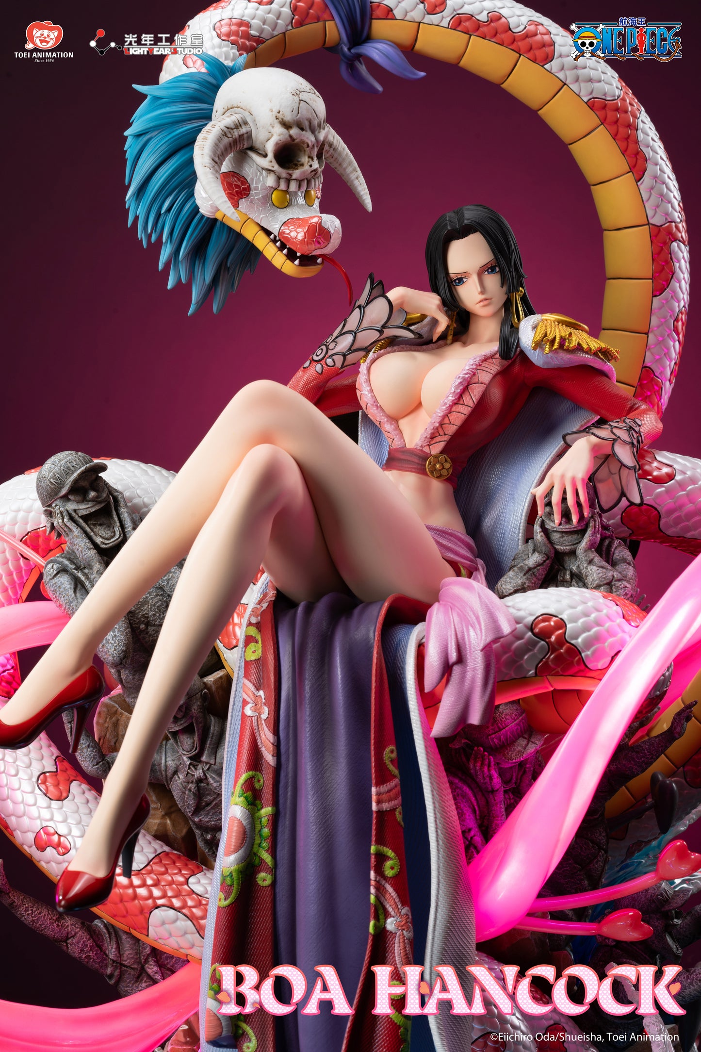 LIGHTYEAR STUDIO – ONE PIECE: 7 WARLORDS SITTING POSE SERIES 1. BOA HANCOCK (LICENSED) [PRE-ORDER]