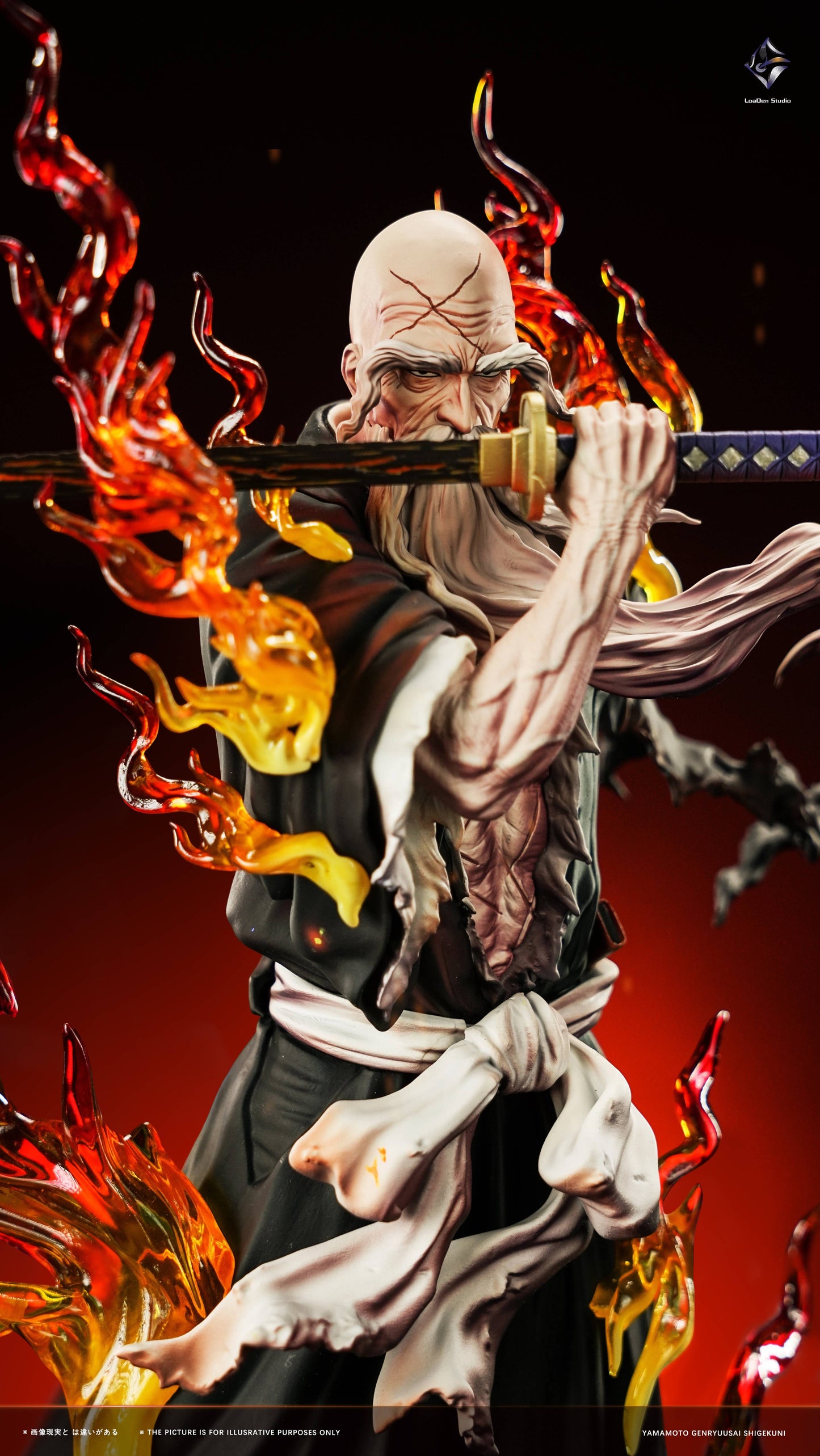 LOADEN STUDIO - BLEACH 6. GENRYUSAI SHIGEKUNI YAMAMOTO 9