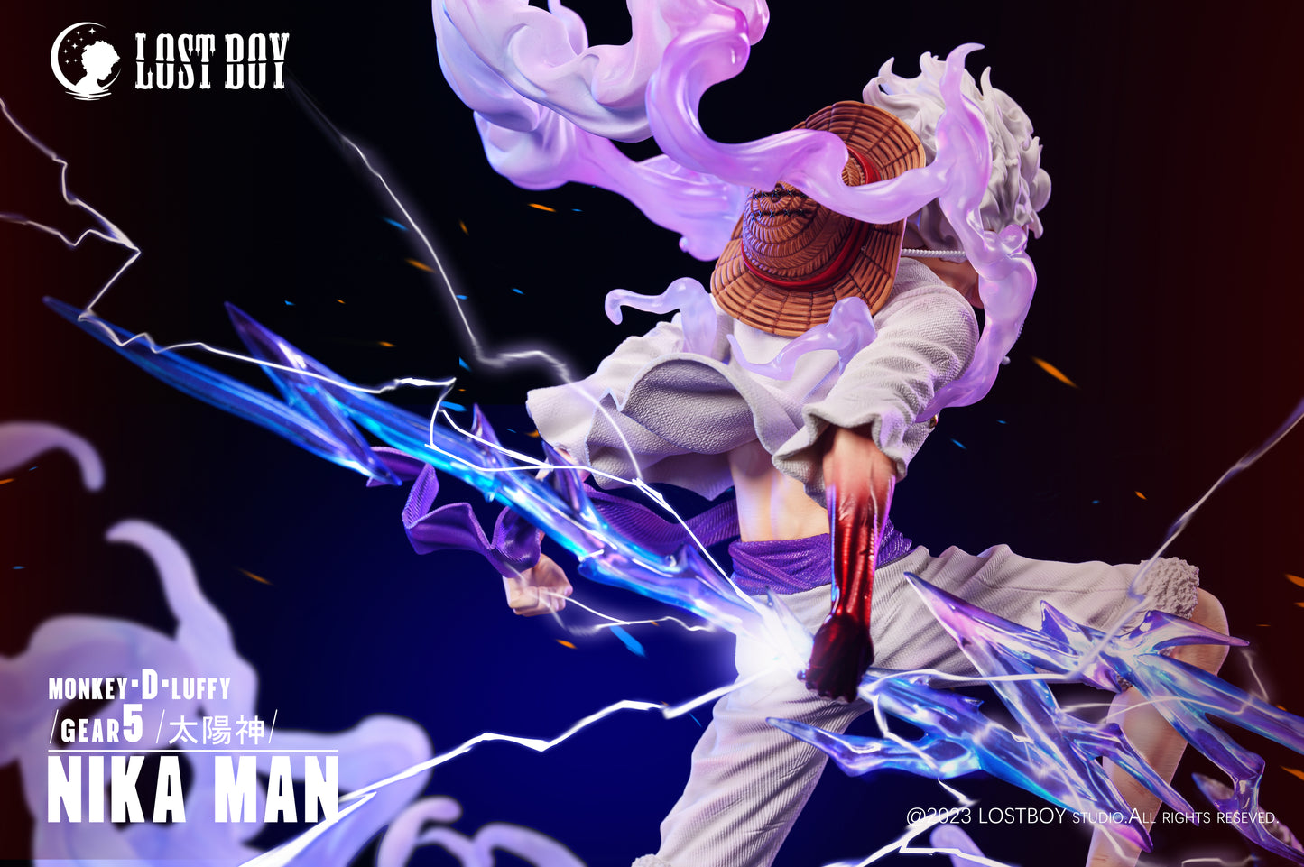 LOST BOY STUDIO – ONE PIECE: ONIGASHIMA ARC 1. NIKA LUFFY [SOLD OUT]