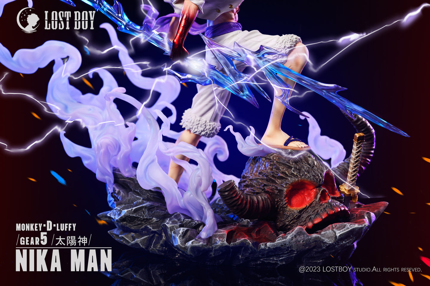 LOST BOY STUDIO – ONE PIECE: ONIGASHIMA ARC 1. NIKA LUFFY [SOLD OUT]