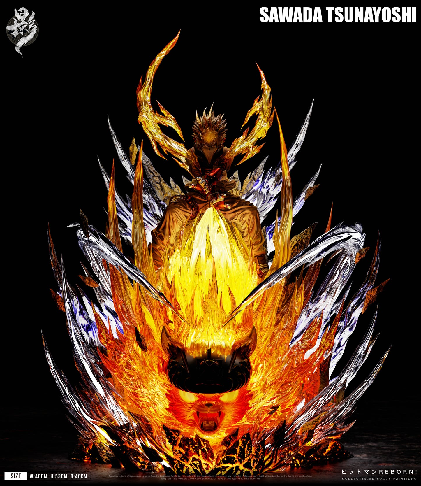 LUE YING STUDIO - KATEKYO HITMAN REBORN!: 1. SIMON FAMILY ARC, X-BURNER TSUNAYOSHI SAWADA [PRE-ORDER]