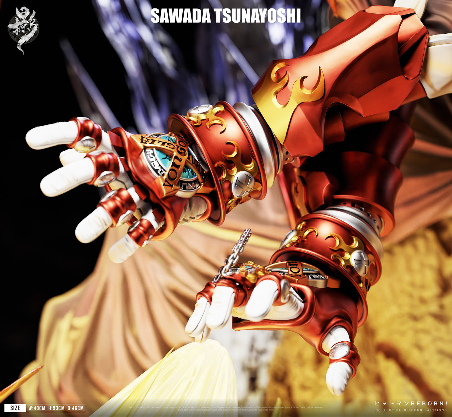 LUE YING STUDIO - KATEKYO HITMAN REBORN!: 1. SIMON FAMILY ARC, X-BURNER TSUNAYOSHI SAWADA [PRE-ORDER]