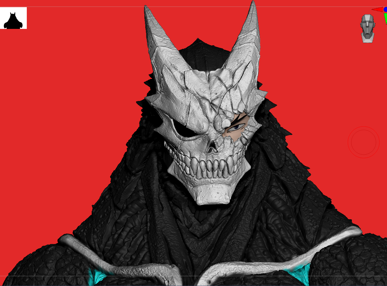 LX STUDIO – KAIJU NO. 8: KAIJU FORM KAFKA HIBINO [IN STOCK]