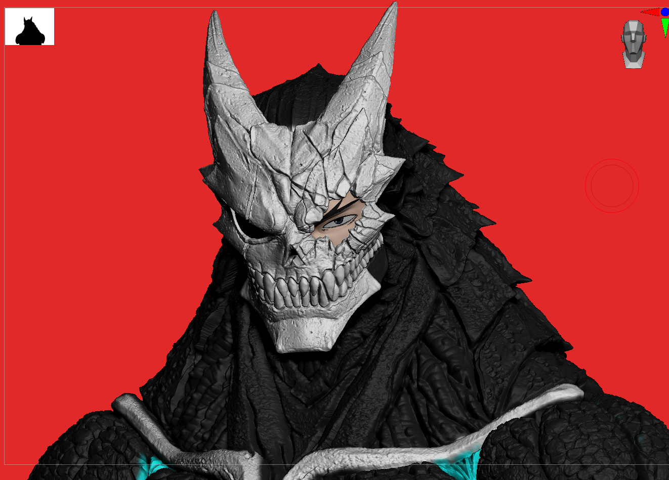LX STUDIO – KAIJU NO. 8: KAIJU FORM KAFKA HIBINO [IN STOCK]